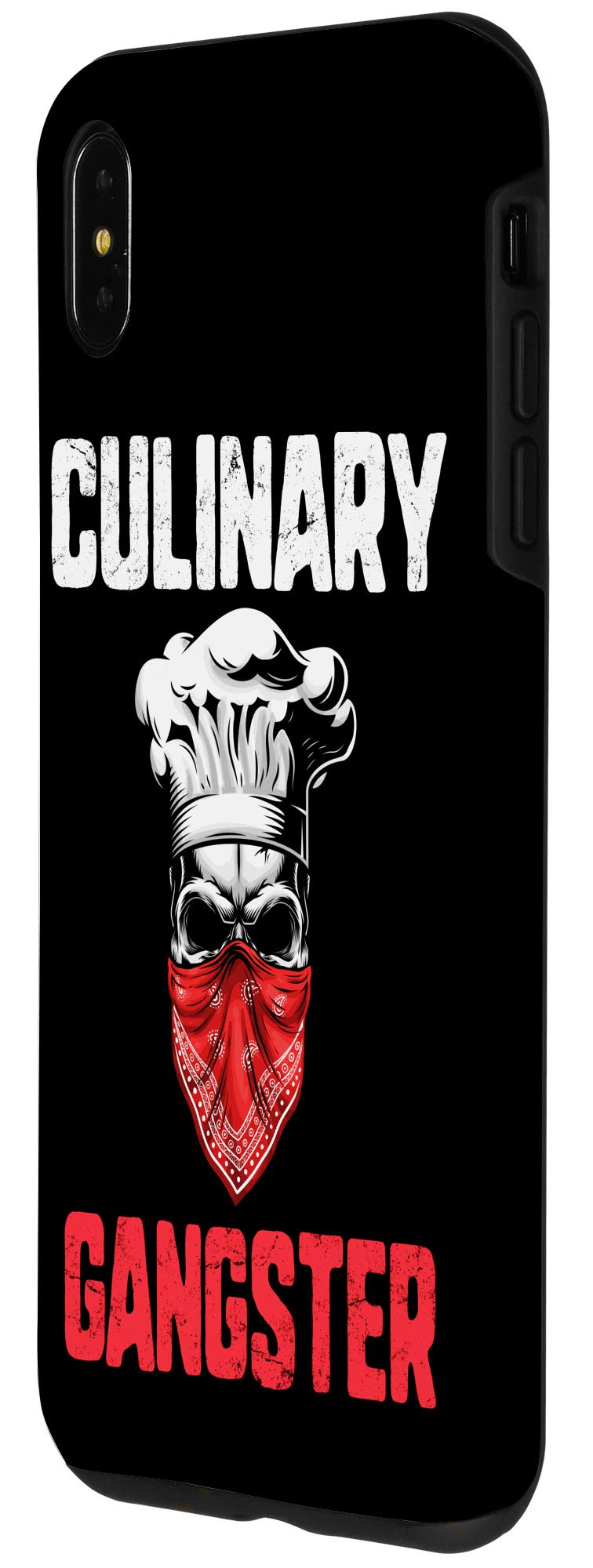 iPhone XS Max Case - Skull Design for Cooking Enthusiasts | Perfect for Chefs & Culinary Lovers | Durable Protective Cover for Kitchen Use