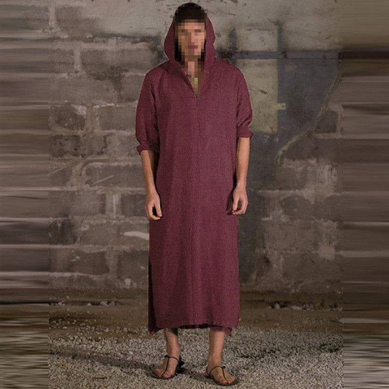 Halloween Medieval Long Sleeve Costume for Adults - Gothic Renaissance Dress for Cosplay, LARP & Halloween Parties