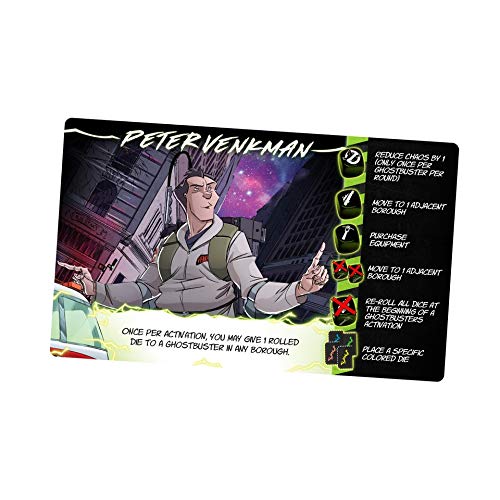 Ghostbusters: Blackout Board Game - Fun Family Strategy Game for Adults & Kids | Perfect for Game Nights, Parties & Halloween Events