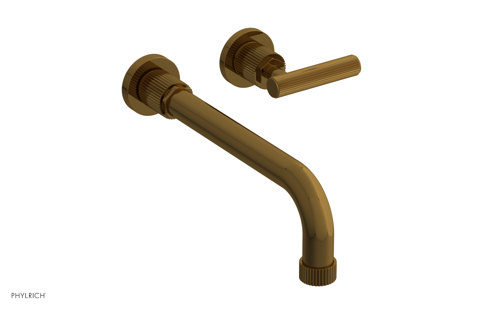 DUSTRIE Single Handle Wall-Mounted Lavatory Faucet Set - 10