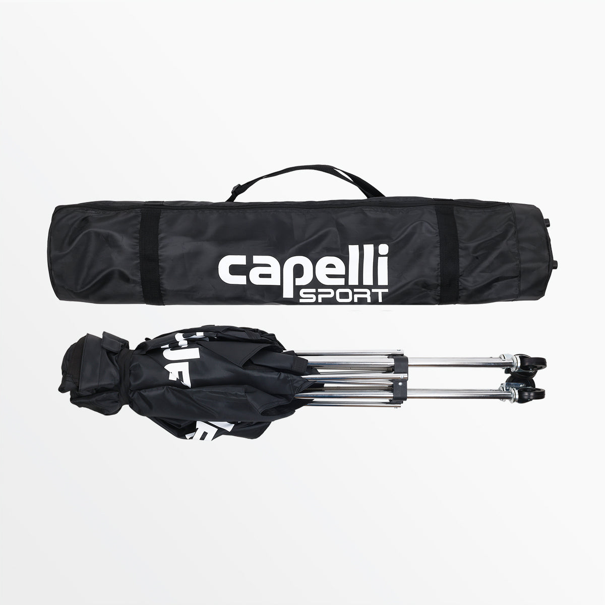 CS Portable Ball Cart - Lightweight & Foldable Sports Equipment Carrier for Basketball, Soccer, Volleyball - Perfect for Games, Practice & Outdoor Activities