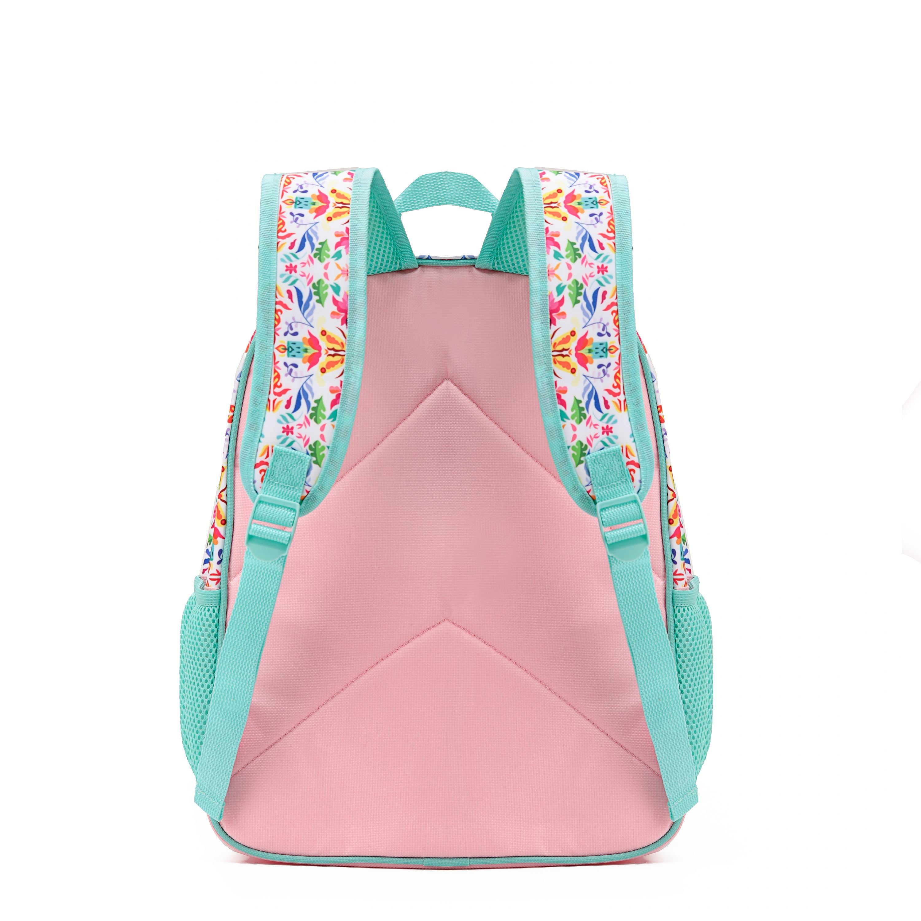 Disney Encanto Dis216 15-Inch Hologram Backpack for Kids - Purple & Teal School Bag with Glitter Effect | Perfect for School, Travel, and Disney Theme Park Visits