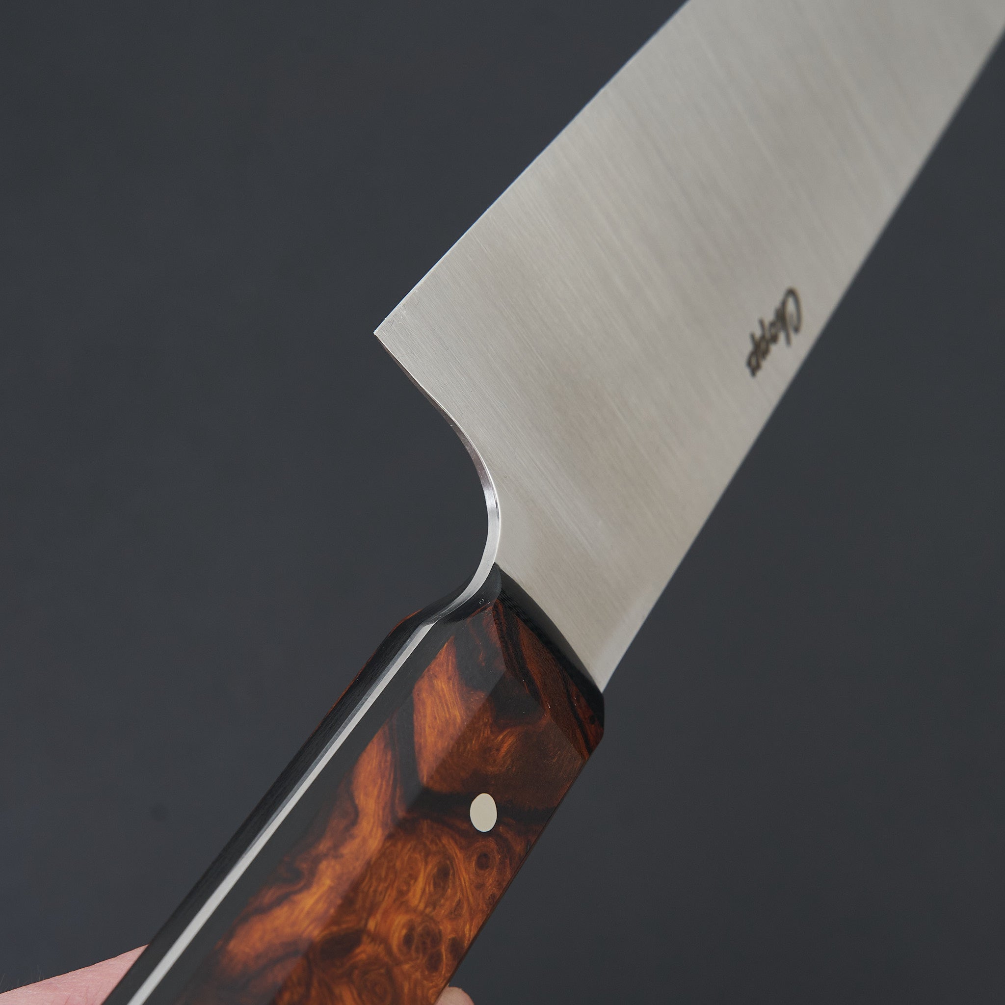 Premium Jamison Chopp AEBL Steel Ironwood Handle 178mm Chef Knife - Perfect for Professional Chefs & Home Cooking Enthusiasts