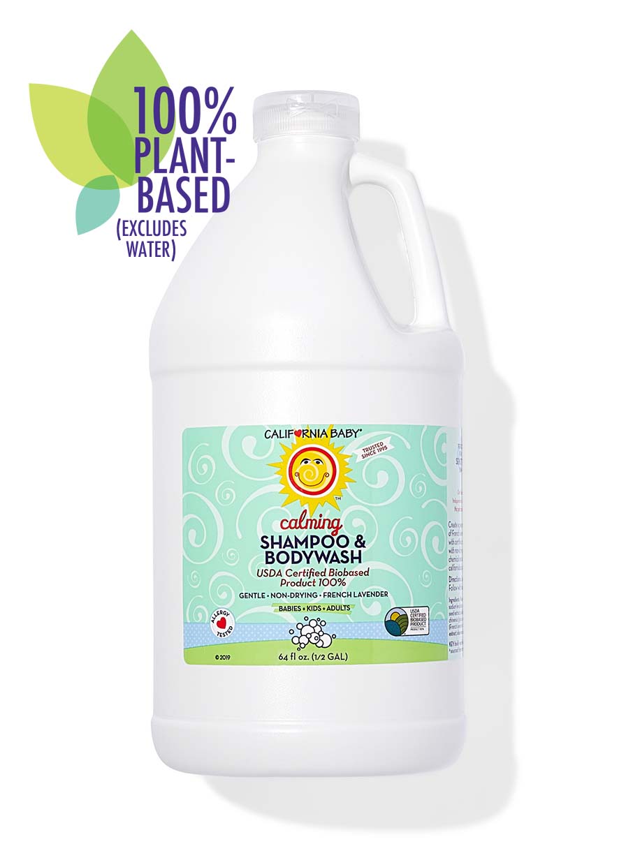 Calming™ Shampoo & Body Wash for Sensitive Skin - Gentle Cleansing for Babies & Adults - Perfect for Dry, Itchy Scalp & Stress Relief Bath Time