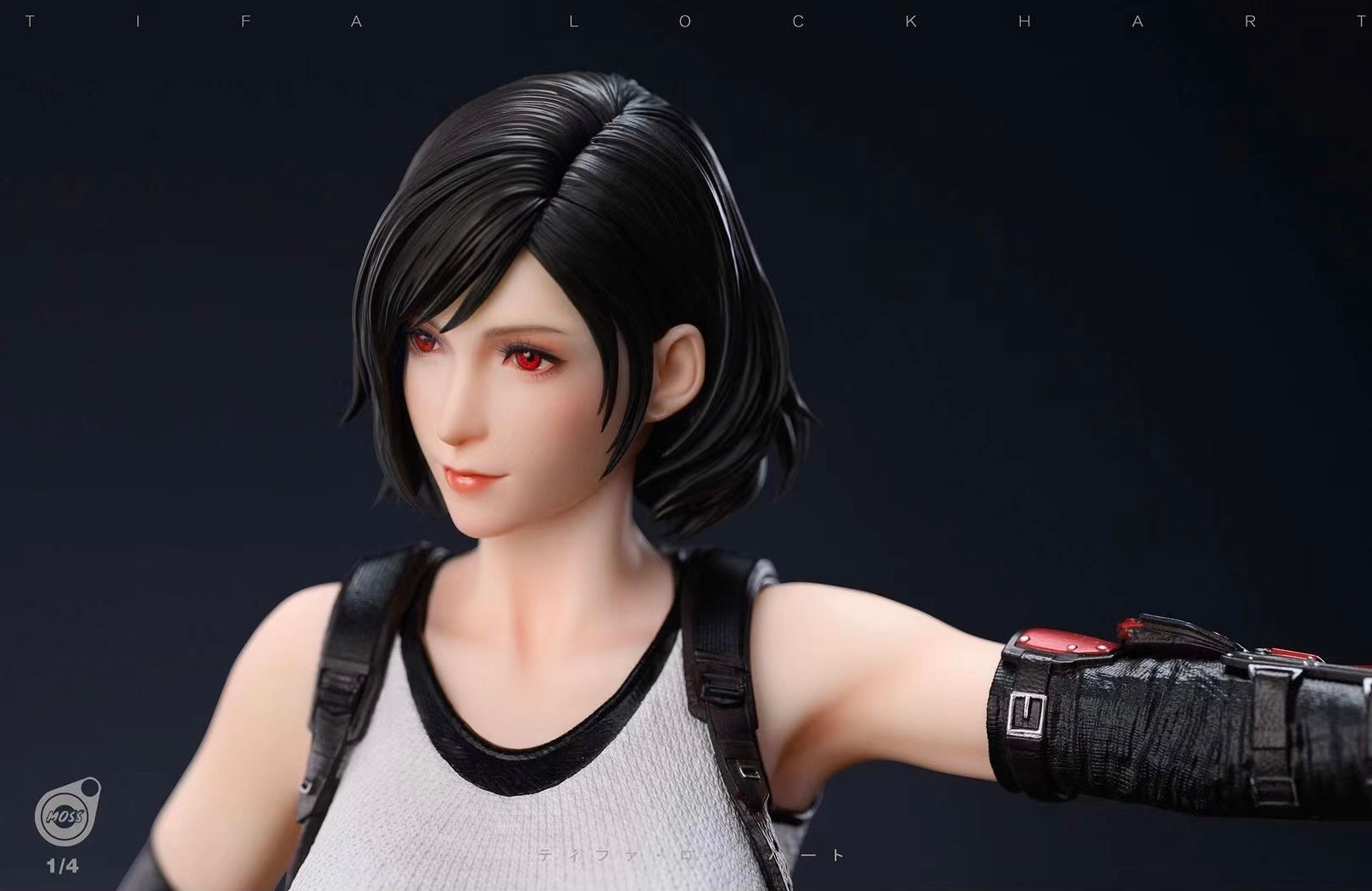 MOSS Studio Tifa Lockhart Action Figure - Final Fantasy VII Remake Collectible for Gamers & Anime Fans | Perfect for Display, Cosplay, and Gift Giving