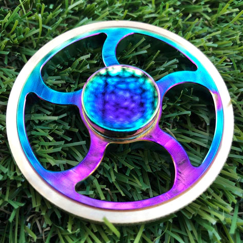 Kaiko Flywheel Spinner Fidget Toy - Stress Relief & Focus Tool for Kids & Adults - Office, School, Travel & Anxiety Relief
