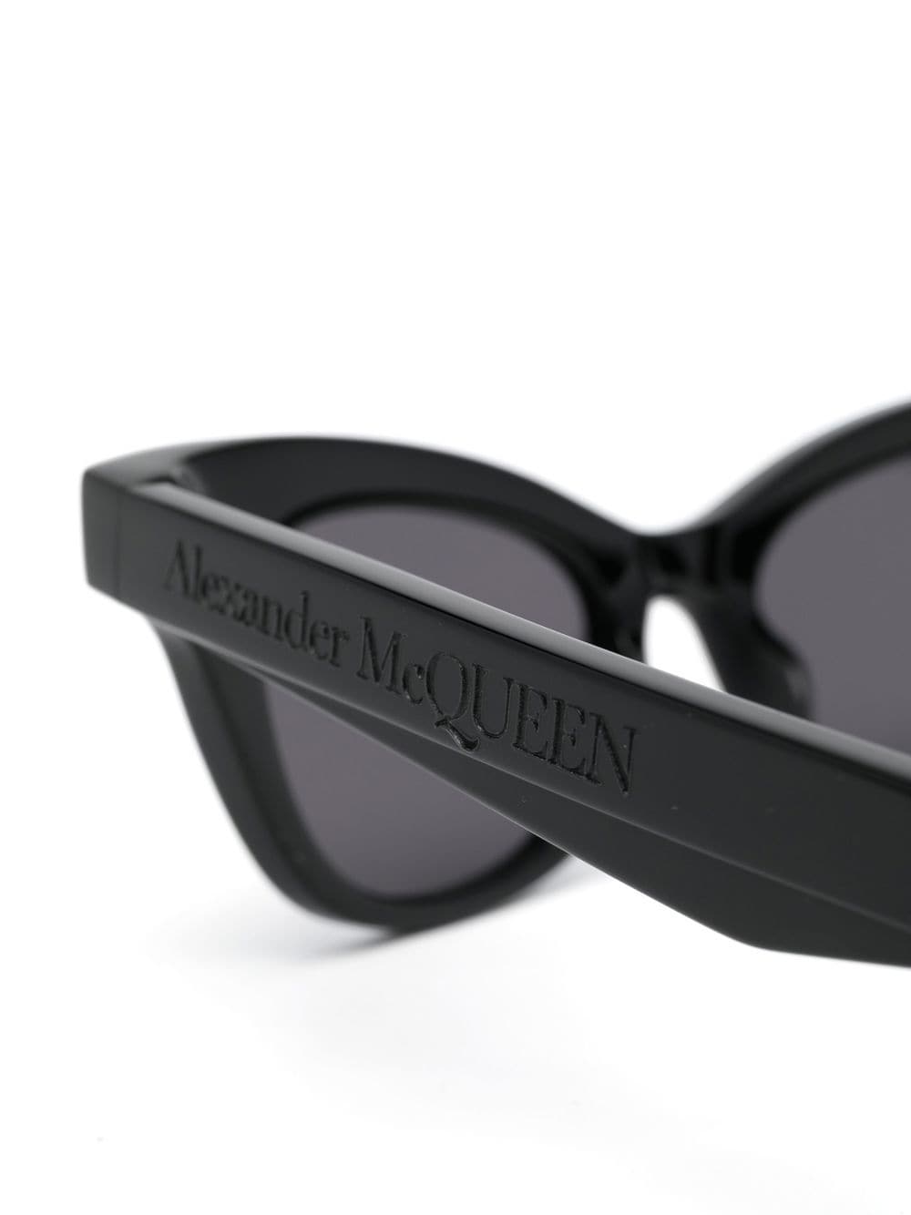 Alexander McQueen Black Sunglasses for Women & Men - Luxury Designer Shades for Fashion, Travel & Outdoor Activities