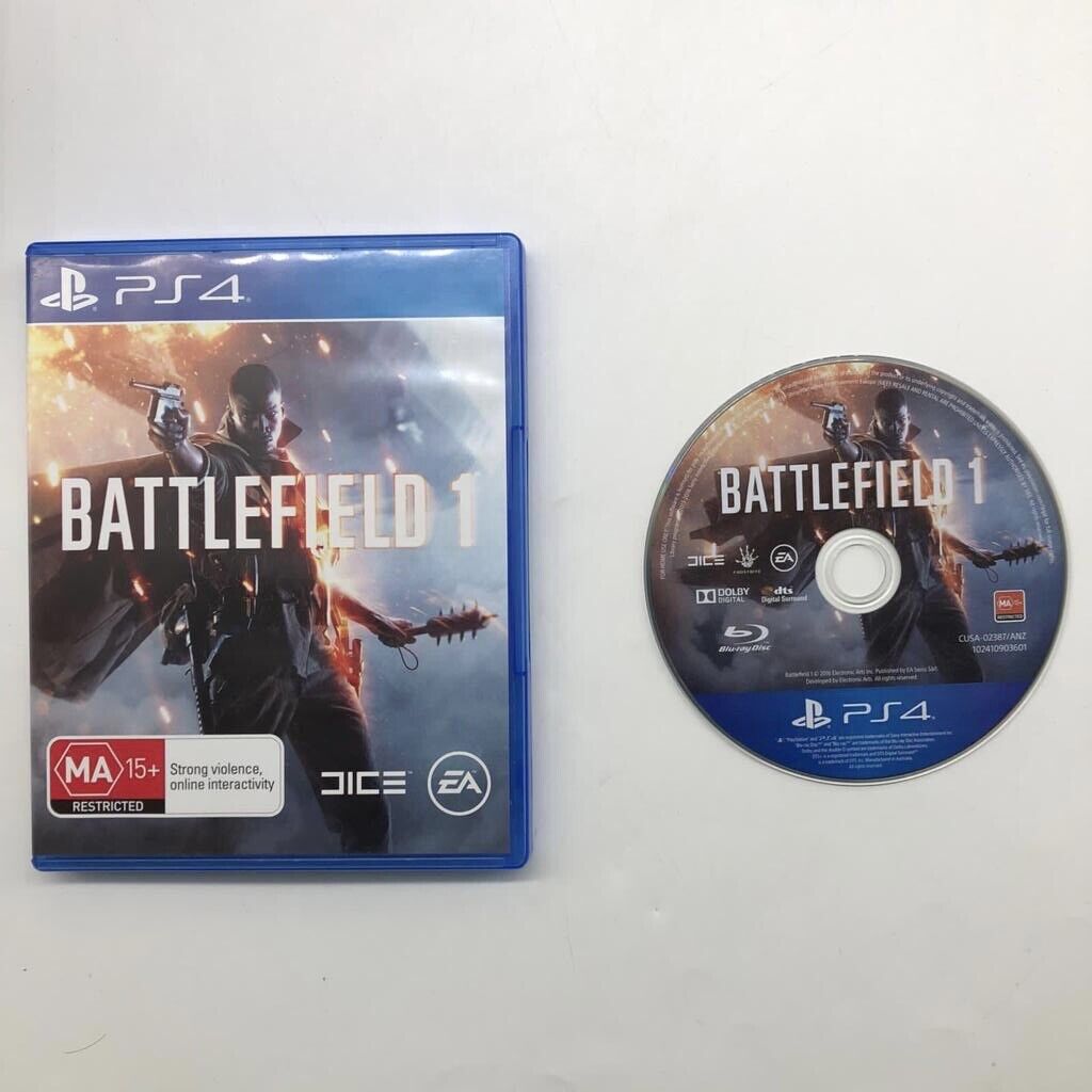 Battlefield 1 - PlayStation 4 Game | WWI First-Person Shooter | Multiplayer & Campaign Modes | Perfect for War Game Enthusiasts & PS4 Players