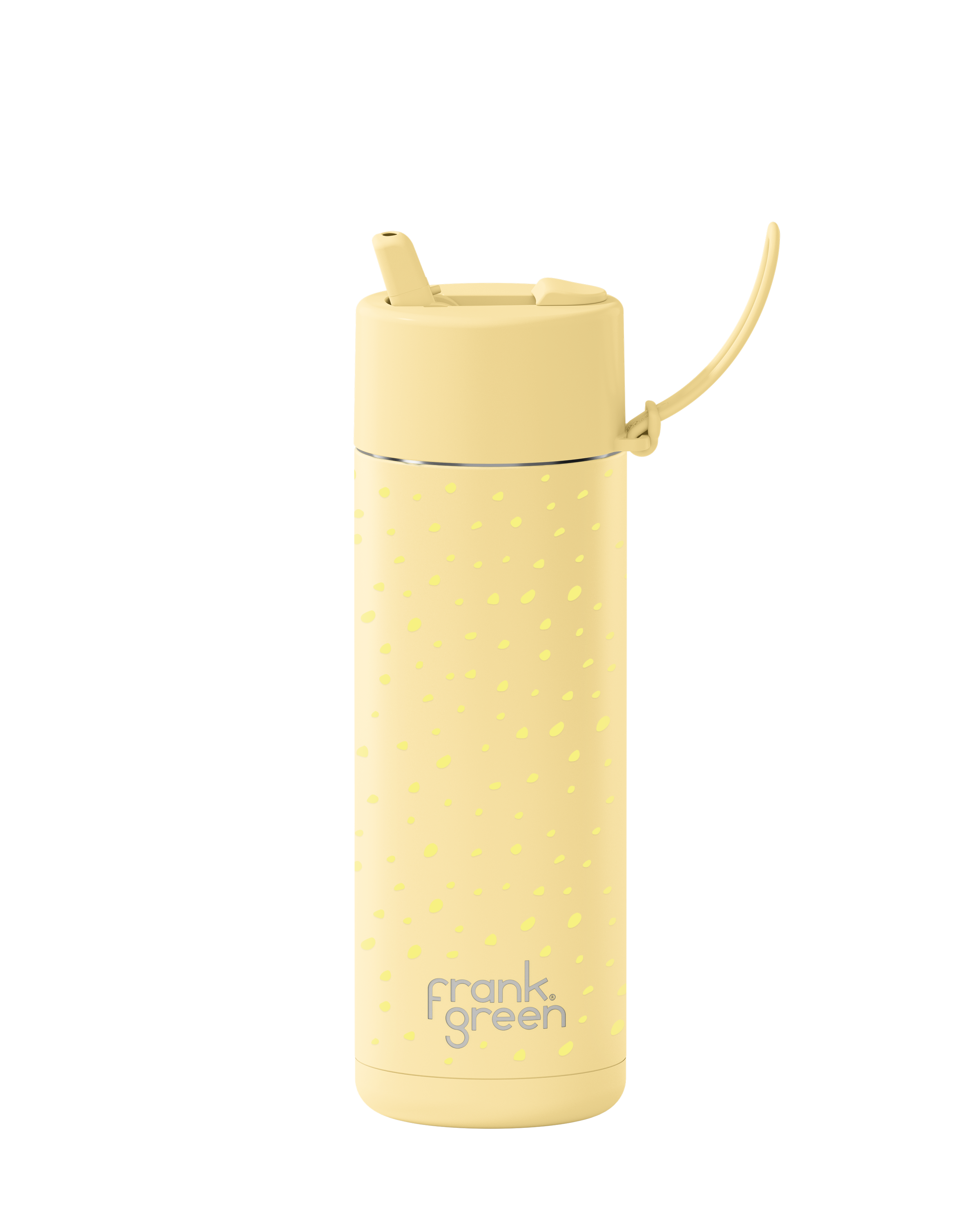 Franksters 20oz Ceramic Reusable Water Bottle - 595ml Insulated Eco-Friendly Travel Mug for Hot & Cold Drinks - Perfect for Office, Gym, Hiking & Outdoor Activities