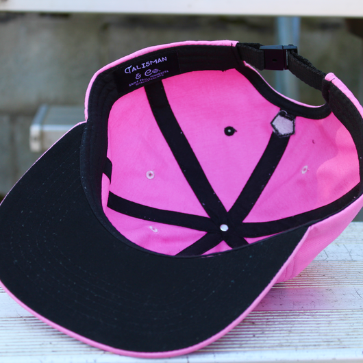Talisman & Co. No Vino No Party Baseball Cap - Pink Funny Wine Lover Hat for Women's Night Out, Bachelorette Parties & Wine Tasting Events