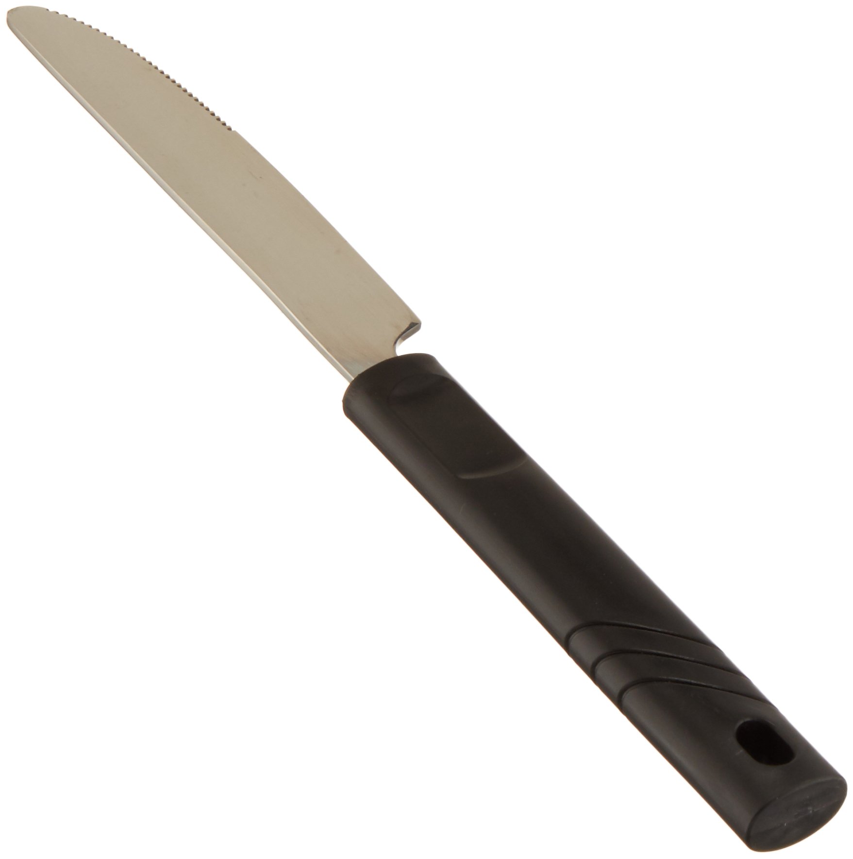 Sammons Preston 40010 Lightweight Adaptive Utensils Knife - Ergonomic Design for Easy Eating, Ideal for Seniors & People with Limited Mobility