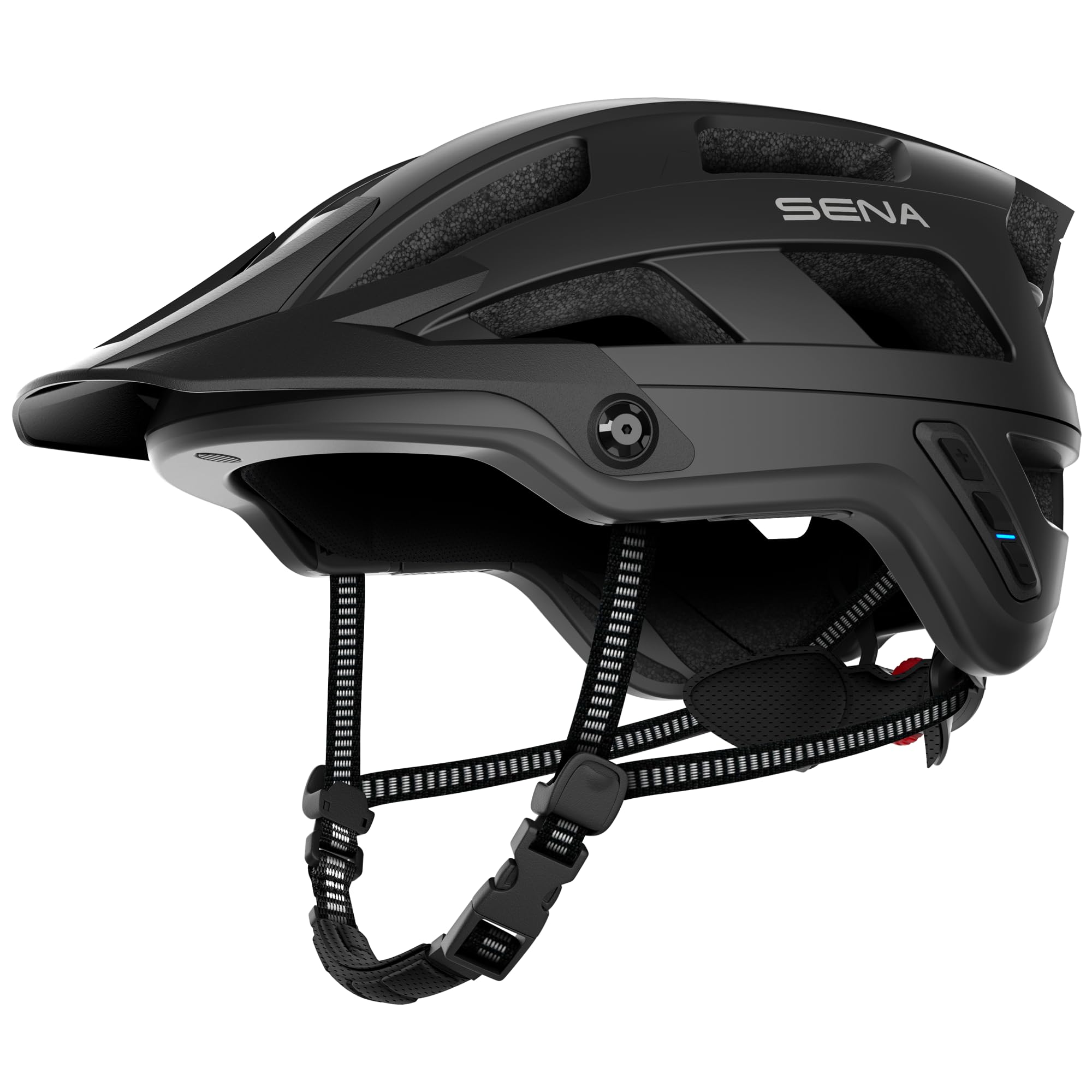 Sena M1 & M1 EVO Smart Bike Helmet with Bluetooth & Mesh Intercom - Lightweight Mountain Cycling Helmet for Road & Trail Riding - Perfect for Group Rides & Adventure Cycling