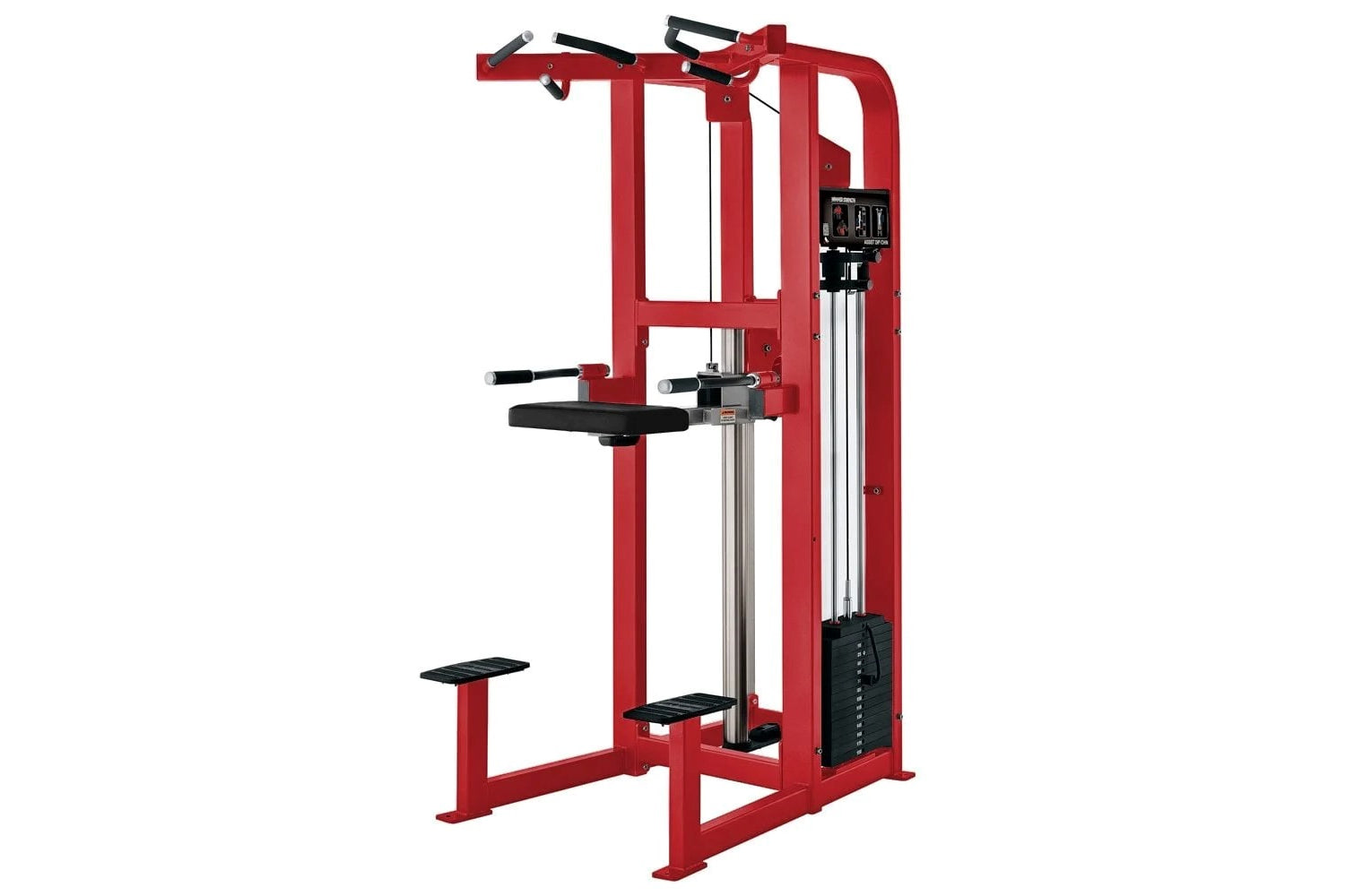 Hammer Strength Select Assist Dip Chin Machine - Professional Gym Equipment for Home & Commercial Use - Perfect for Strength Training & Upper Body Workouts