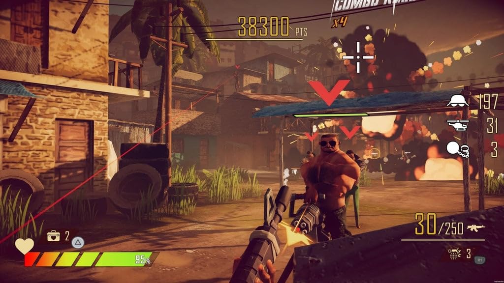 Operation Wolf Returns: First Mission PS5 Game - Action-Packed Arcade Shooter for PlayStation 5 | Perfect for Retro Gaming Fans & Classic Arcade Enthusiasts