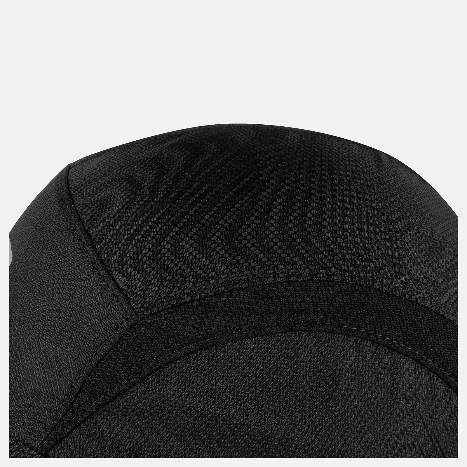 5 Panel Performance Hat - Black | Lightweight & Breathable for Running, Hiking & Outdoor Sports