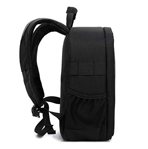 Waterproof DSLR Camera Backpack - Medium Green SLR Shoulder Bag for Canon Nikon Sony with Lens Storage | Perfect for Travel, Hiking & Outdoor Photography