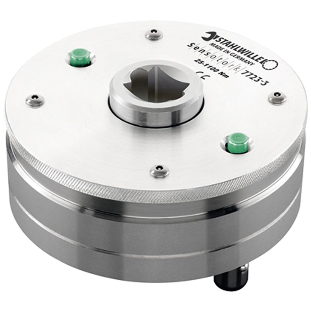 Stahlwille 96521021 High Precision Torque Transducer for Wrench & Screwdriver Calibration (0.2-10Nm) - German-Made Low-Profile Design | Workshop & Industrial Tool Calibration Equipment