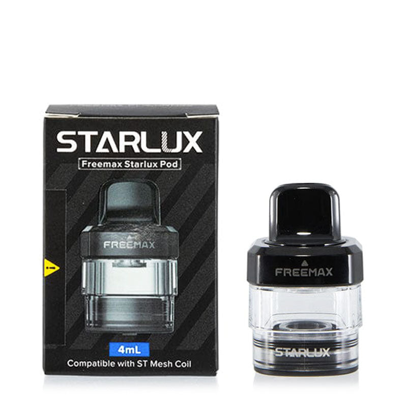 FreeMax Starlux Replacement Pods - 1 Pack (3-Pack Option Available) - Compatible with Starlux Vape Device - Perfect for On-the-Go Vaping & Smooth Flavor Experience