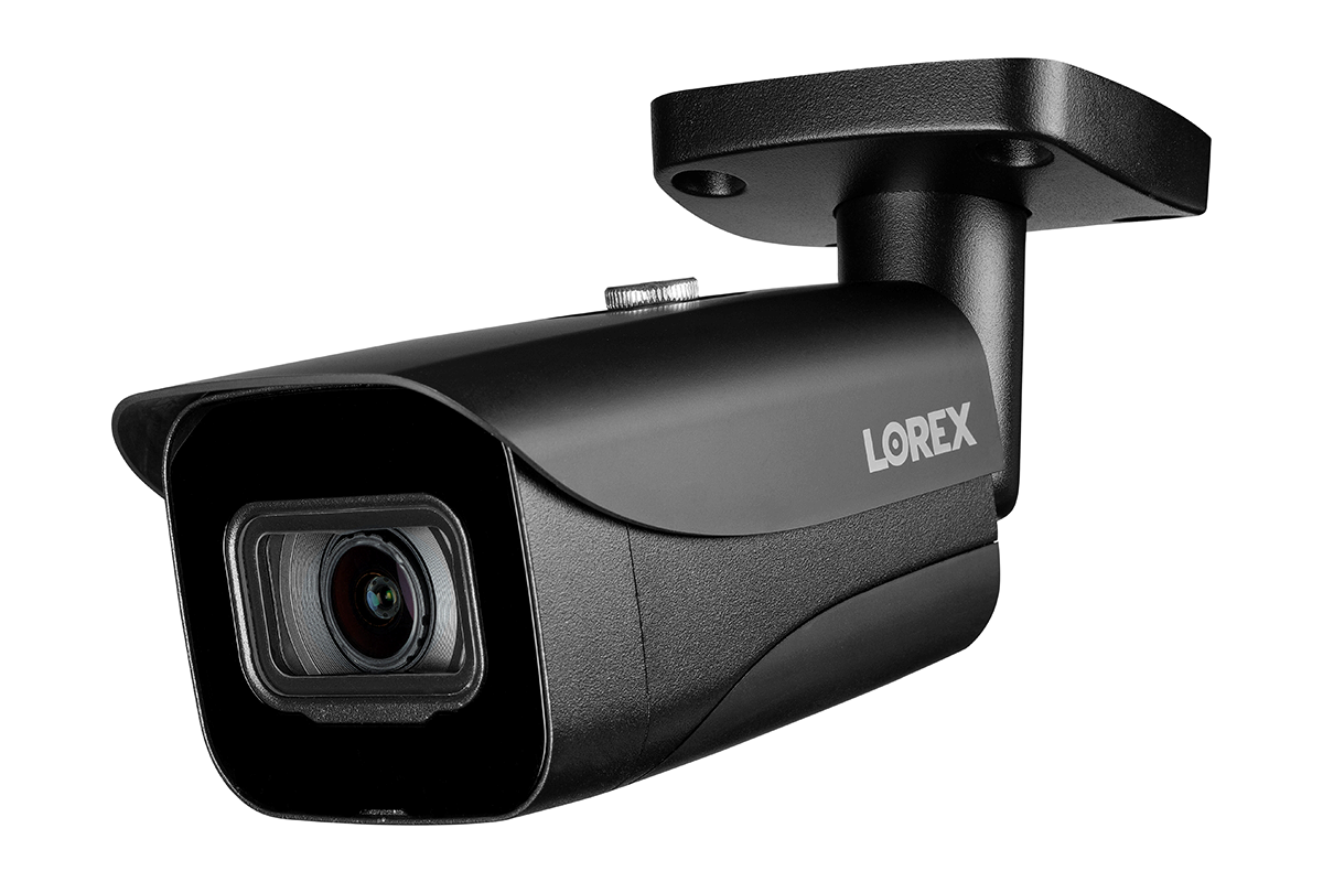Lorex 4K Ultra HD Wired Bullet Security Camera with Color Night Vision - Outdoor Home & Business Surveillance System for 24/7 Protection