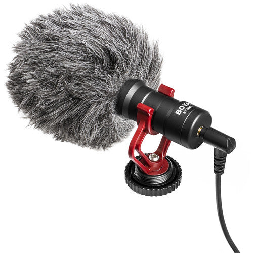 BOYA BY-MM1 Mini Cardioid Condenser Microphone for Podcasting, Streaming & Recording - Professional Studio Mic with Clear Sound for YouTube, Gaming & Voice Overs