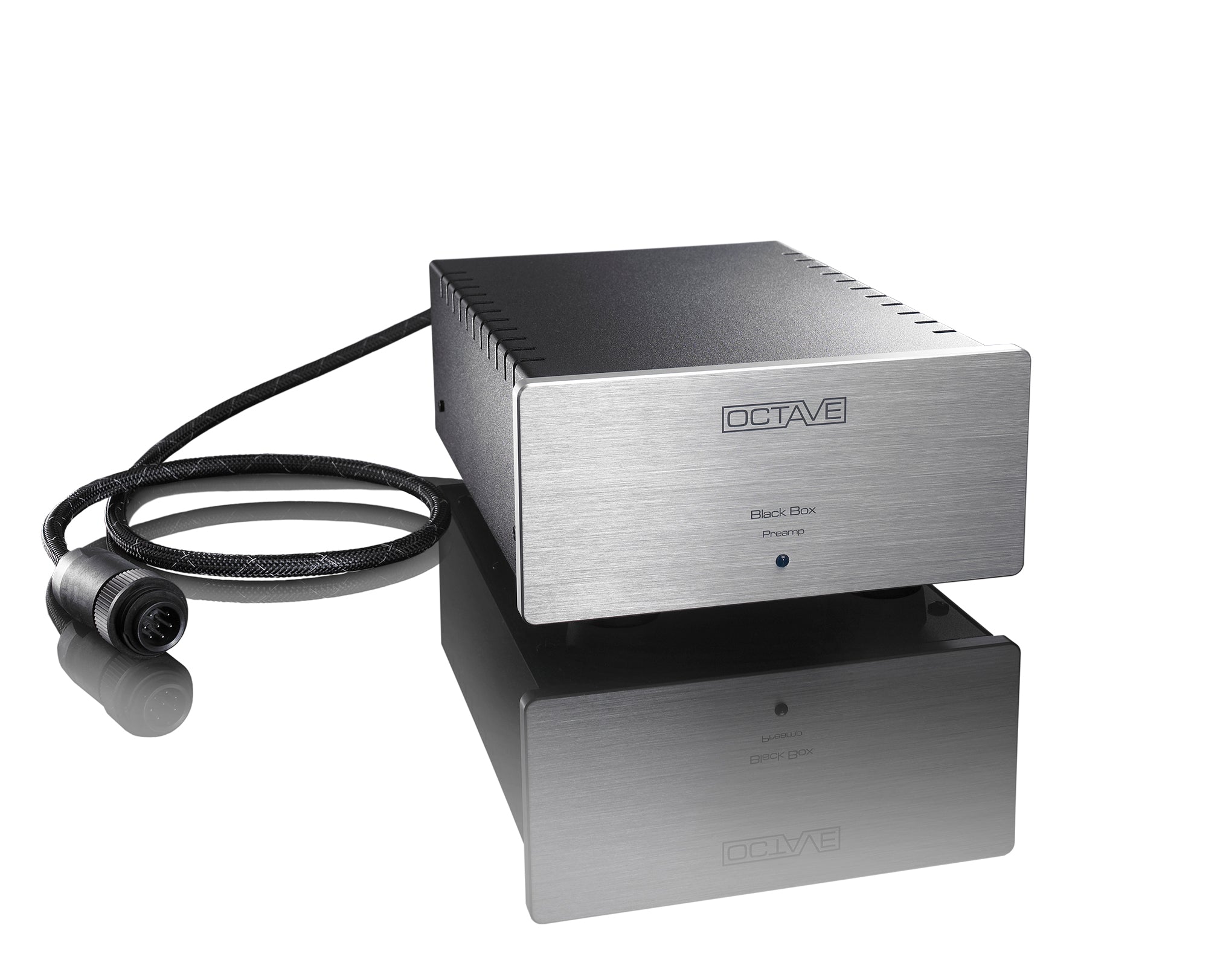 Octave Black Box Preamp - External Phono Module Stabilizer for Vinyl Records & Turntables | Perfect for Audiophiles & Home Audio Systems