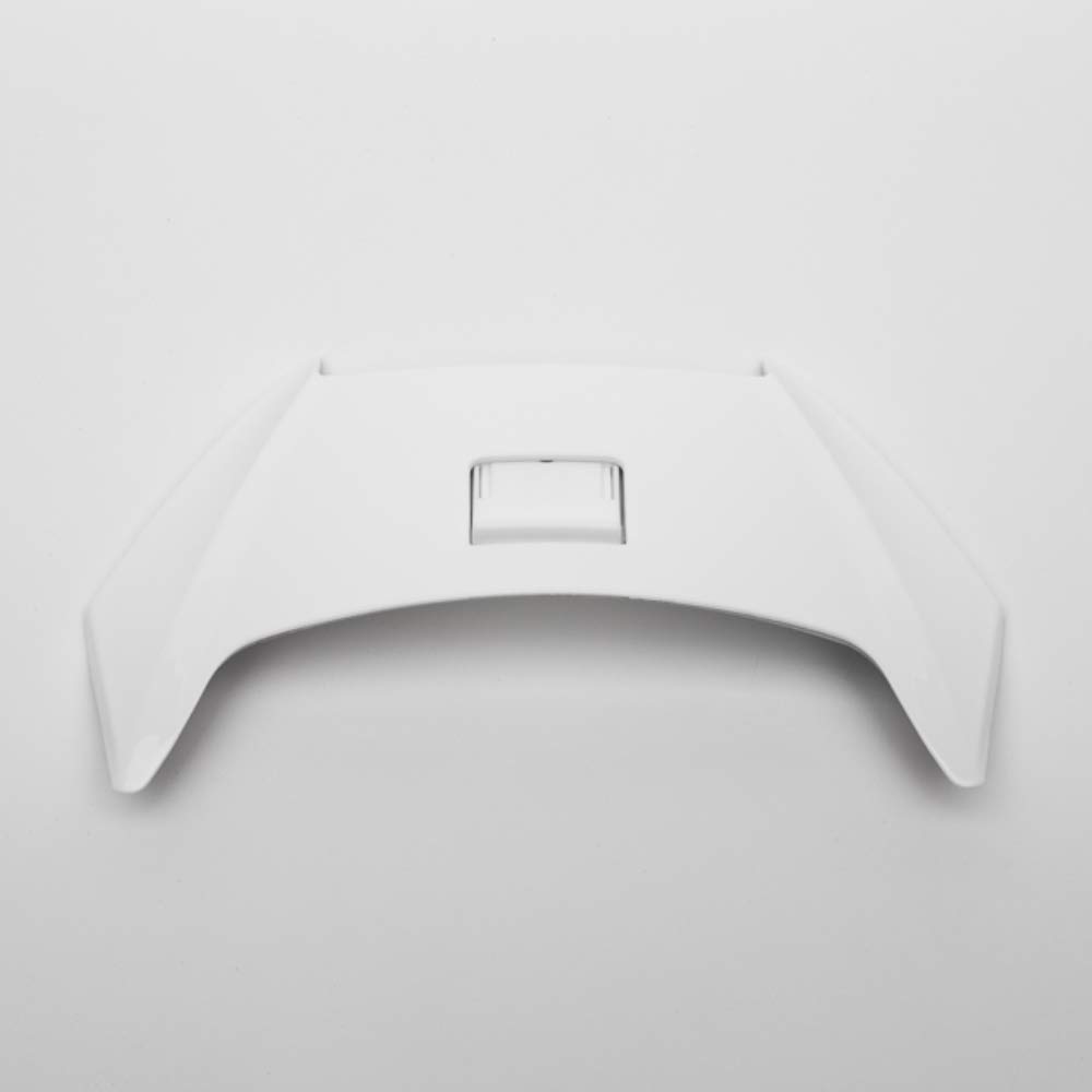 Shoei X-14 Upper Air Intake Street Motorcycle Helmet Accessories - White/One Size - Premium Ventilation Upgrade for Sport Bike & Racing Helmets - Perfect for High-Speed Riding & Track Days