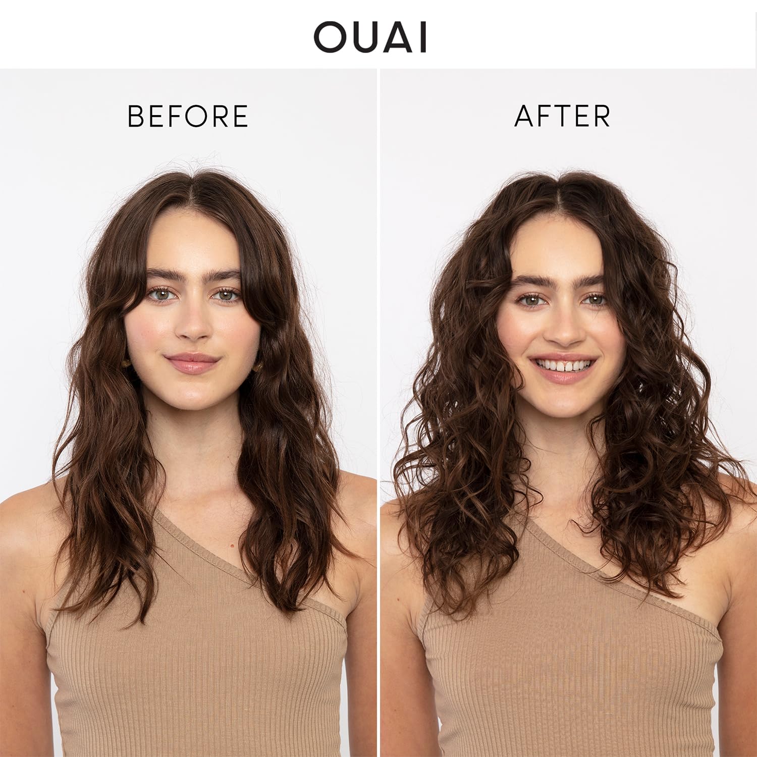 OUAI Fine Hair Shampoo, Conditioner & Hair Mask Set - Volumizing, Strengthening & Repairing for Thin Hair - 3 Piece Hair Care Kit (10oz Shampoo, 10oz Conditioner, 8oz Treatment) - Perfect for Daily Use & Salon-Quality Results at Home