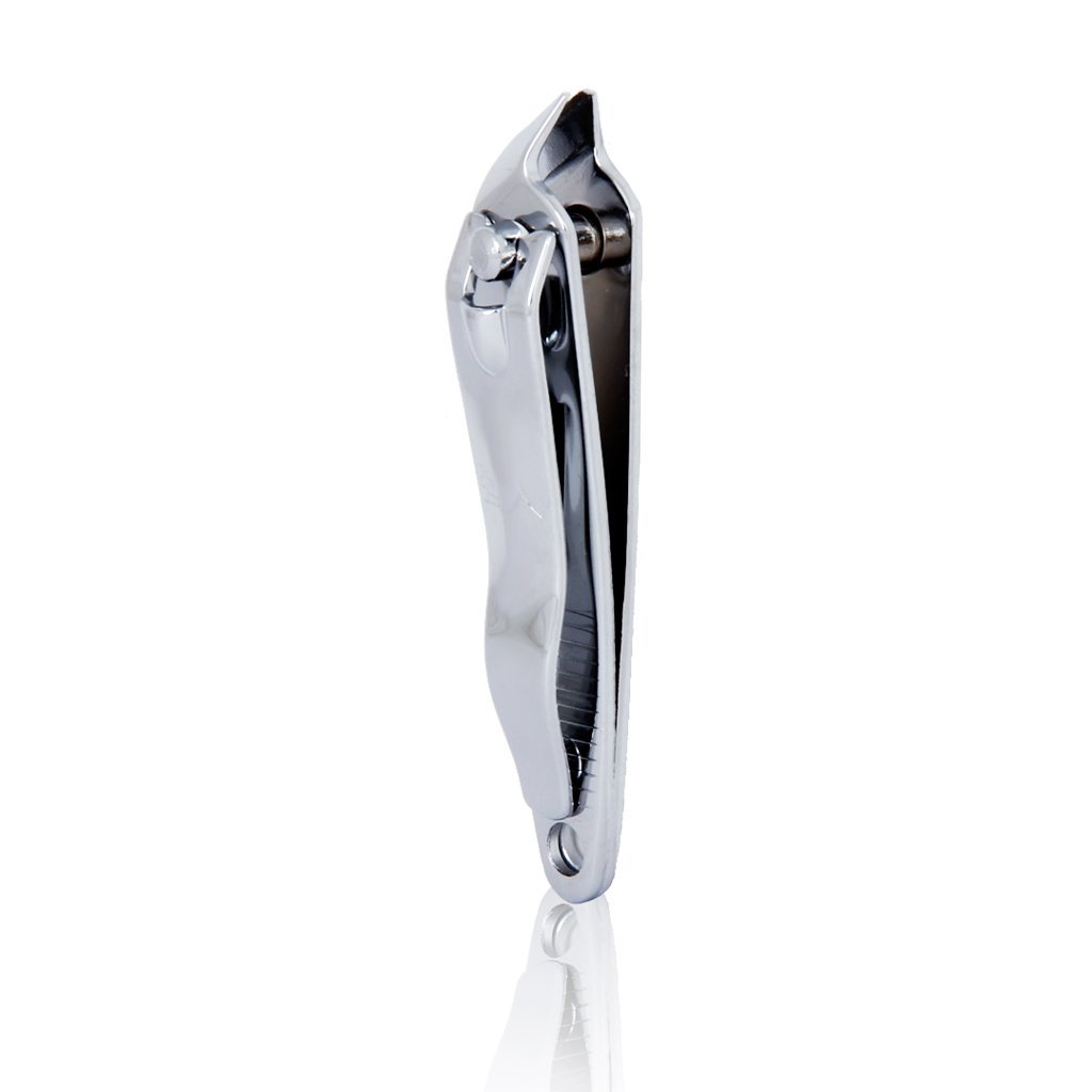 Premium Slanted Edge Nail Clippers - Professional Stainless Steel Fingernail & Toenail Trimmer for Men & Women - Perfect for Home, Travel, and Salon Use