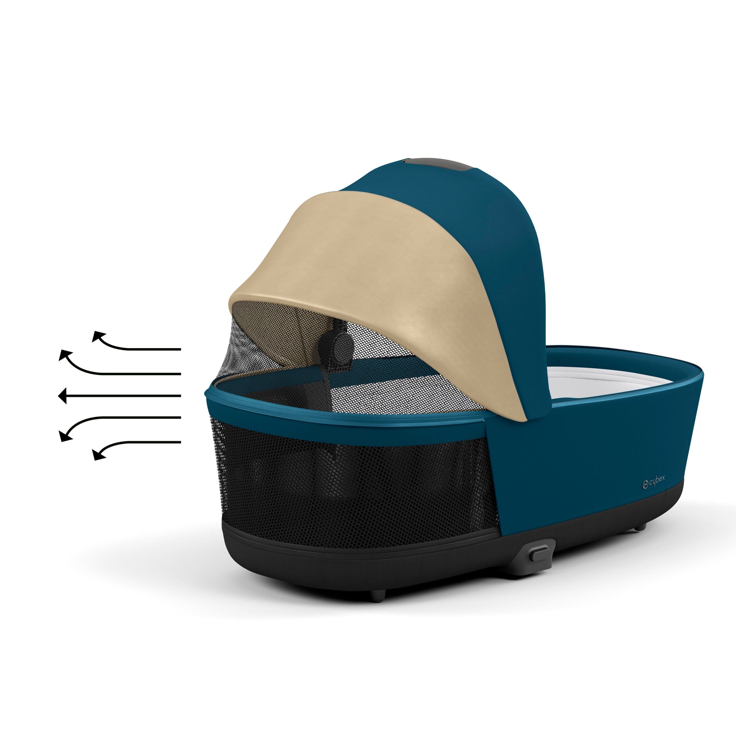 Cybex Priam 4 & ePriam 2 Lux Carry Cot - Premium Baby Stroller with Bassinet for Newborns | Perfect for City Walks, Shopping & Outdoor Adventures