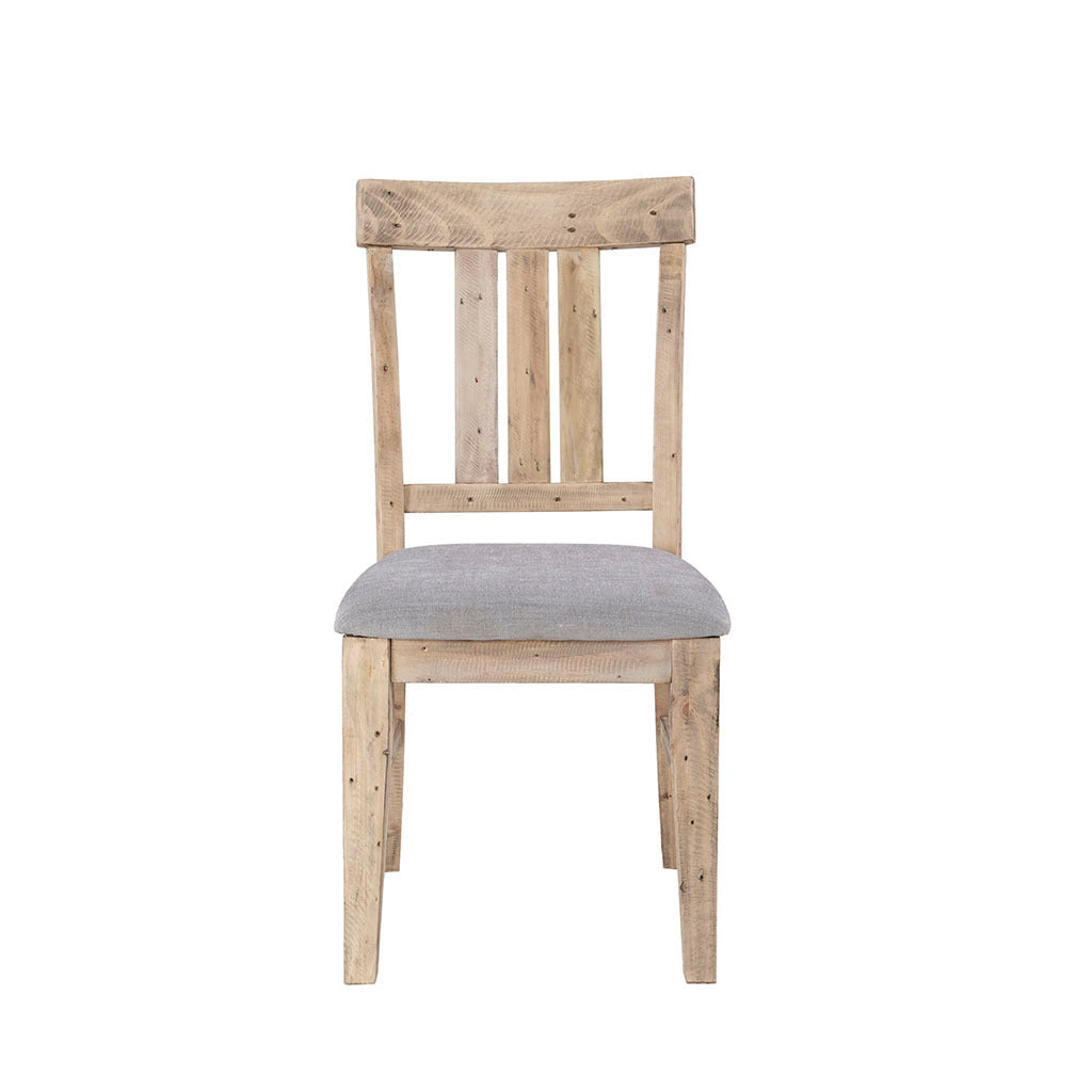 Modern Dining Side Chairs Set of 2 - Sturdy Wooden Kitchen Chairs with Padded Seats - Perfect for Dining Room, Kitchen, Breakfast Nook & Small Spaces