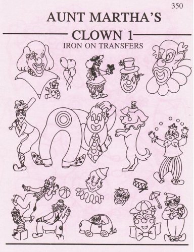 Aunt Martha's Iron-On Transfer Pattern Books - Beautiful Flower Designs for DIY Embroidery, Sewing & Fabric Crafts | Perfect for Quilting, Home Decor & Gift Making