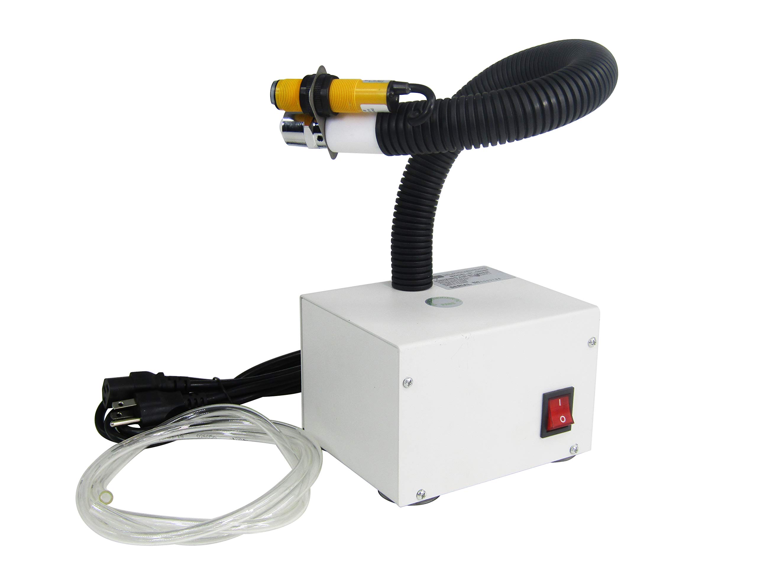 YUCHENGTECH Anti Static Air Gun - 110V Ionizing Air Snake Static Eliminator with Auto Induction for Electronics, PCB, and Cleanroom Use