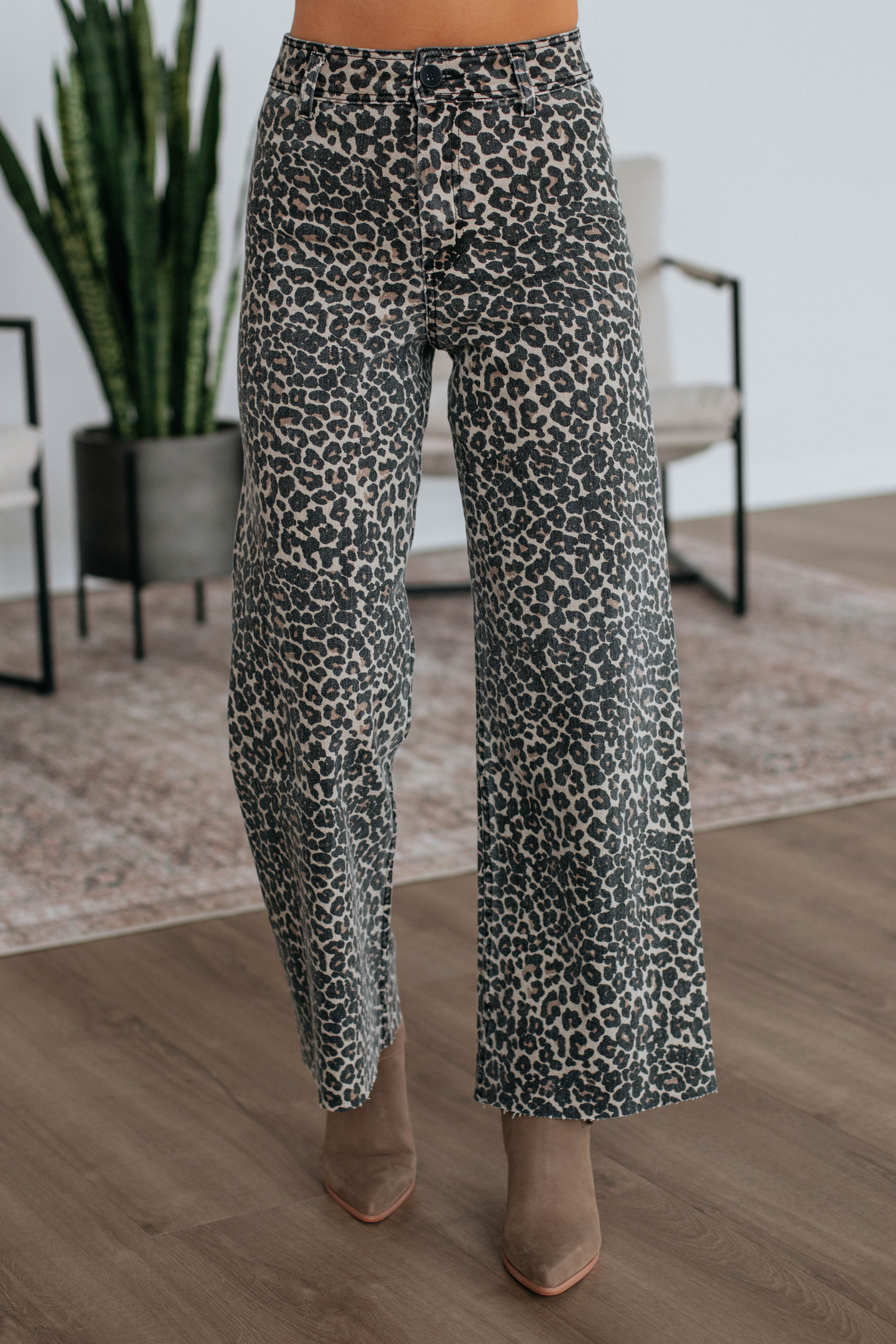 Jesse Wide Leg Pants for Women - High Waisted Flowy Trousers with Pockets | Casual & Office Wear | Perfect for Work, Travel & Everyday Comfort