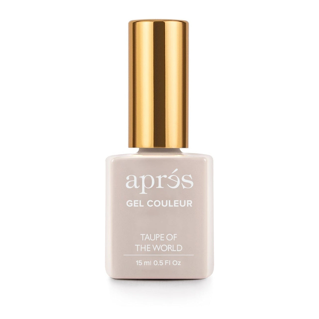Apres Gel Polish - Taupe Of The World - Professional Nail Color for Manicures & Pedicures - Perfect for Salon, Home Use & Special Occasions