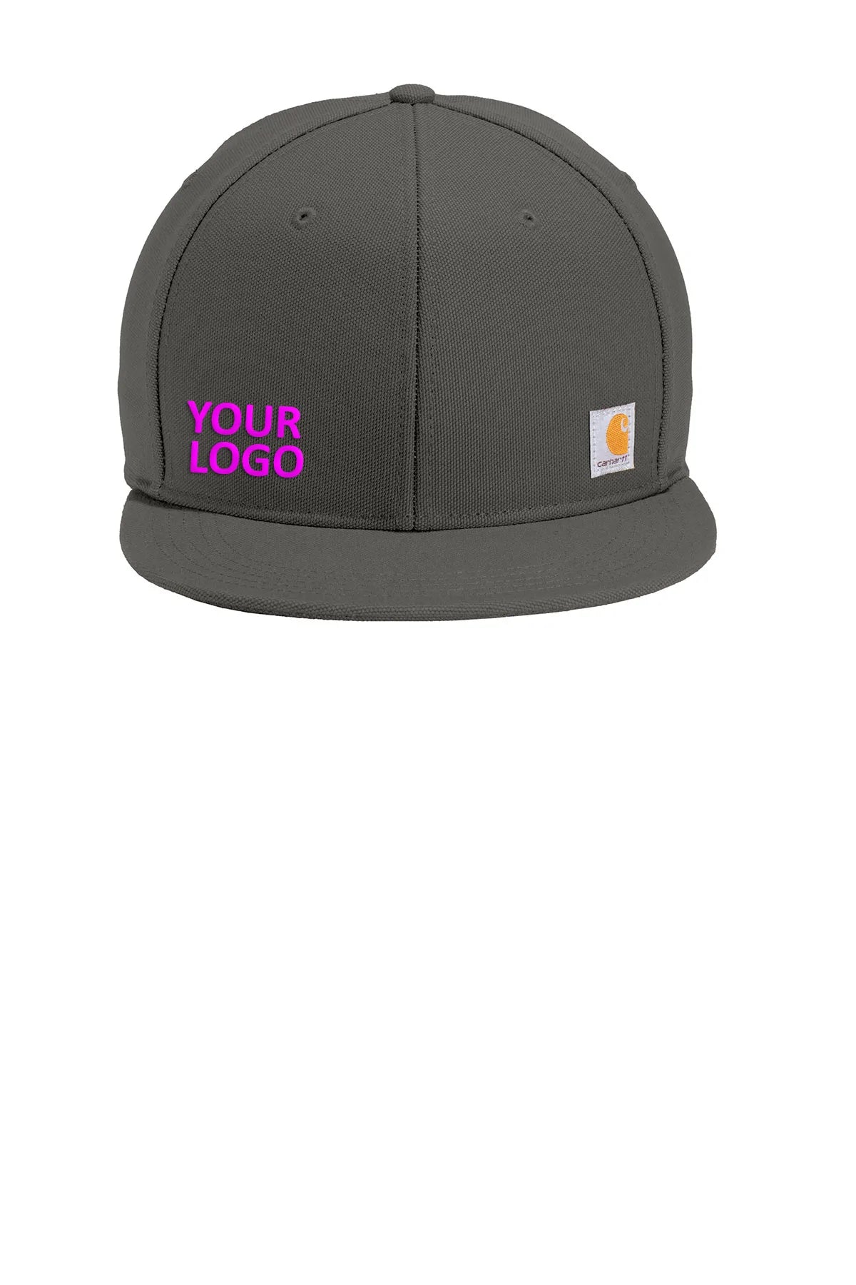 Carhartt Ashland Custom Caps for Men & Women - Durable Gravel Color Adjustable Baseball Hat for Outdoor Work & Casual Wear