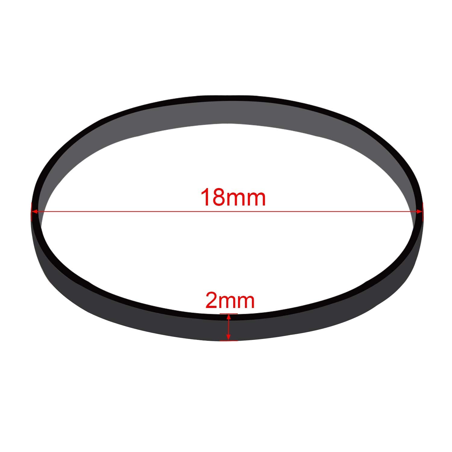AG TRADE Small Elastic Hair Bands - 1000Pcs Mini Rubber Hair Ties (2mm x 30mm) for Women, Girls & Kids - Disposable Hair Holders for Ponytails, Braids & Everyday Use