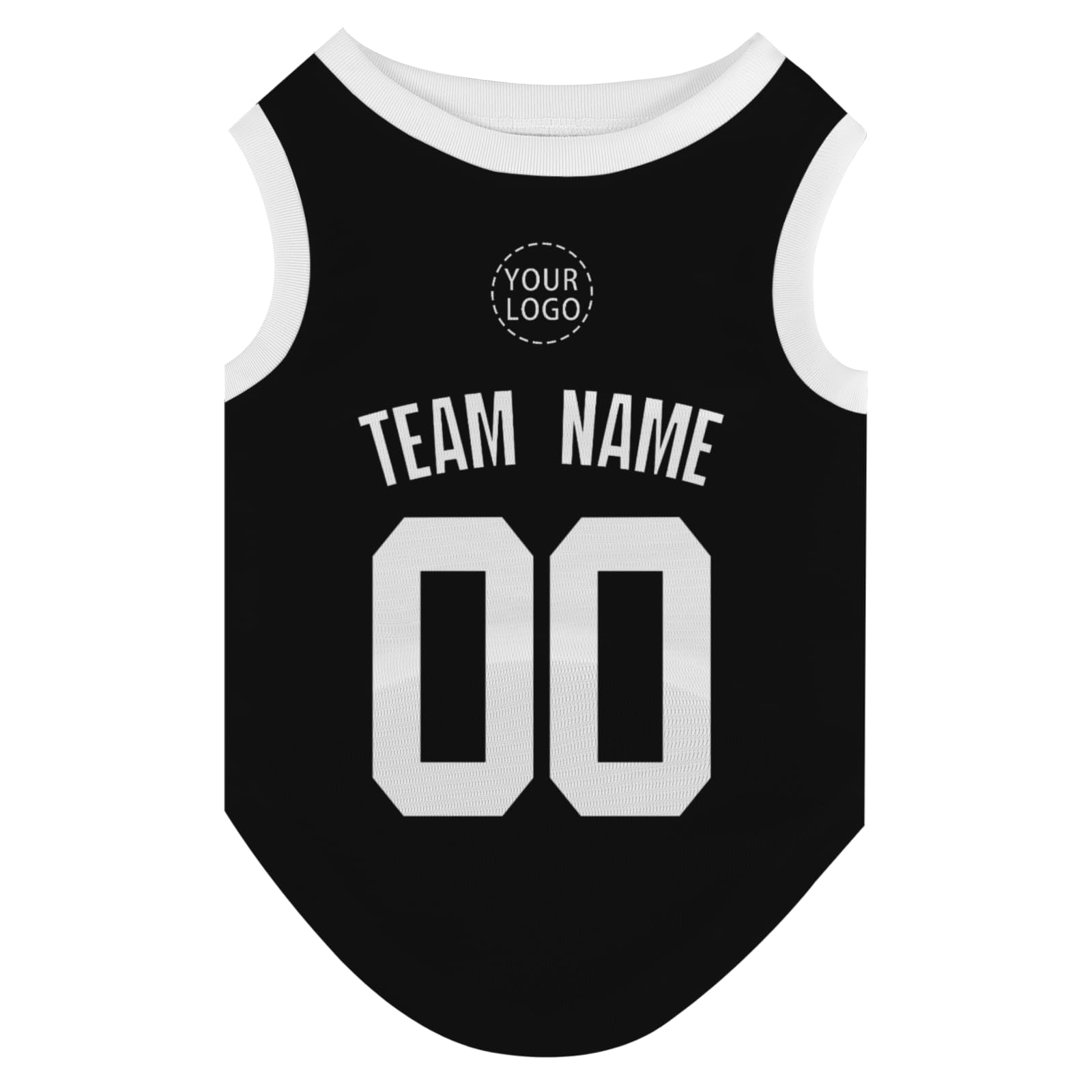 Custom Dog Baseball Jersey - Personalized Pet Tank Top for Small, Medium & Large Dogs & Cats - Perfect for Pet Parties, Halloween Costumes & Photo Shoots