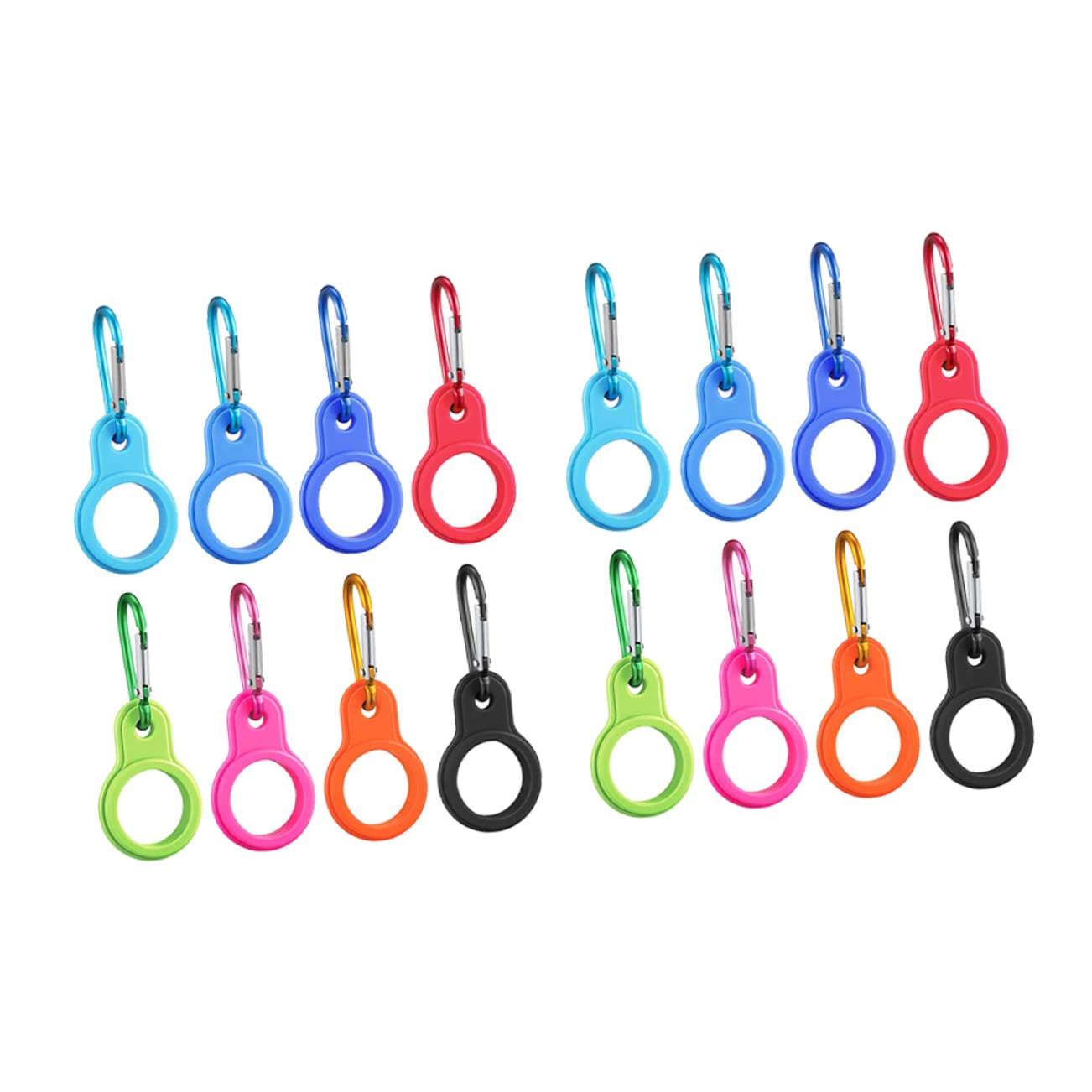 CLISPEED 16pcs Water Bottle Holder with Buckle - Car Cup Holder, Camping Accessories, Travel Kettle Belt Clip - Perfect for Hiking, Road Trips & Outdoor Adventures