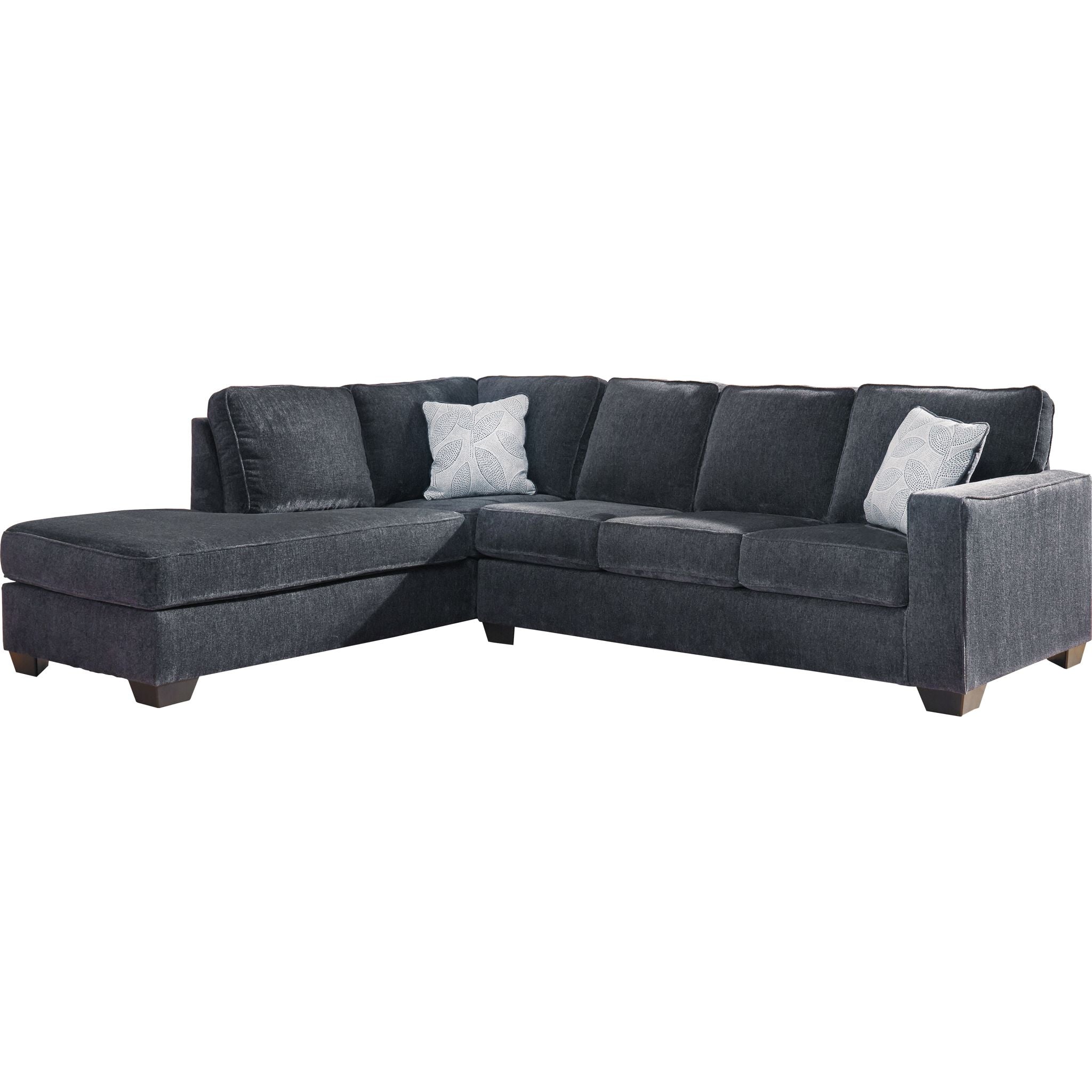 Altari 2-Piece Sectional Sofa with Chaise Lounge - Modern L-Shaped Living Room Furniture for Small Spaces & Apartments
