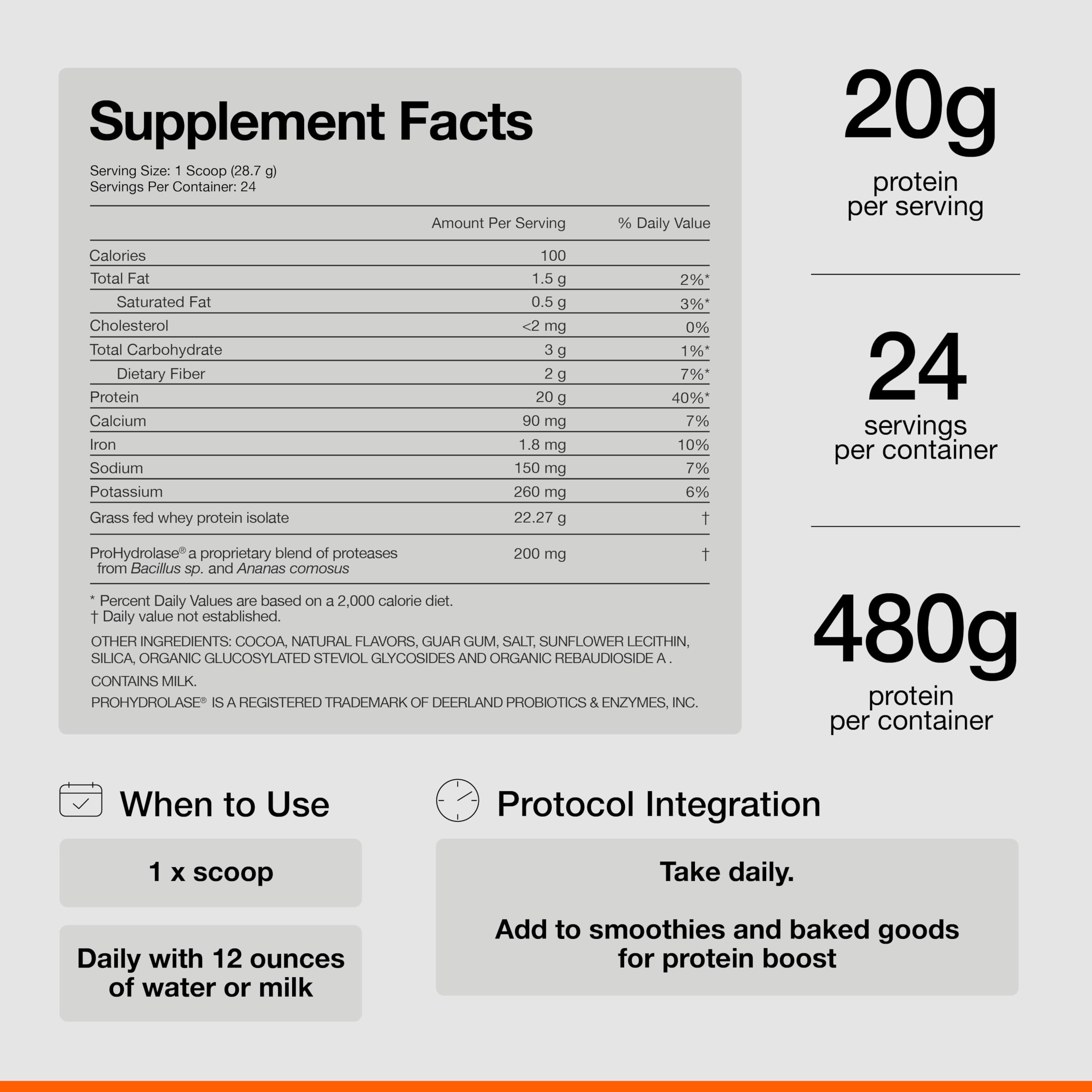 Momentous Essential Grass-Fed Whey Protein Powder - 20g Whey Isolate Protein - NSF Certified, Gluten-Free, 24 Servings - Chocolate Flavor (Package May Vary) | Post-Workout Recovery, Muscle Building & Healthy Breakfast Supplement for Athletes & Fitness Enthusiasts