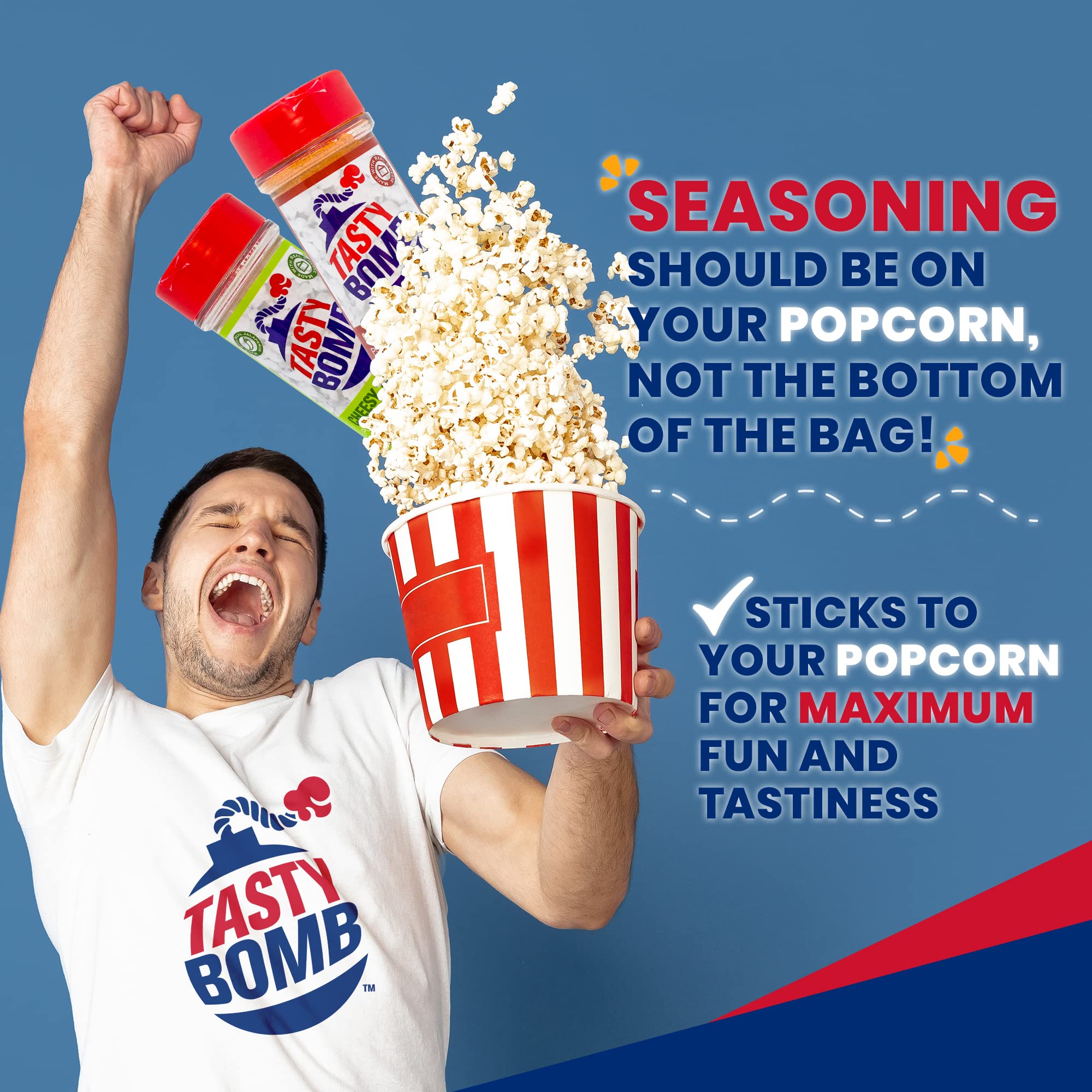 Keto Friendly & Gluten Free Popcorn Seasoning Variety Pack (9 Flavors) - Paleo Diet, No MSG, Non-GMO | Perfect for Movie Nights, Family Gatherings & Healthy Snacking