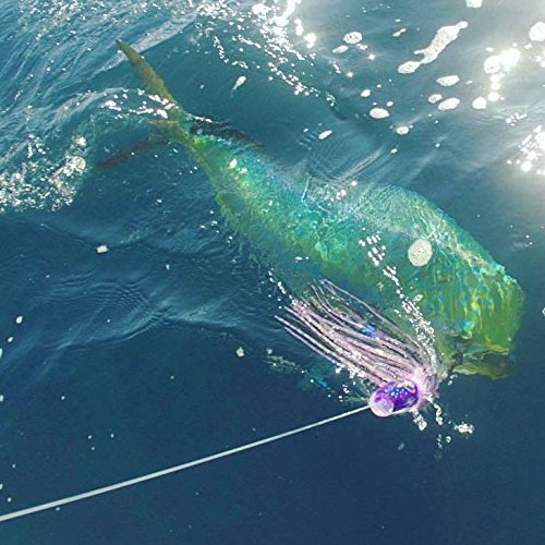 Premium Big Game Marlin & Tuna Trolling Lures - Heavy Duty Offshore Fishing Lures Made in USA - Perfect for Deep Sea Fishing & Saltwater Trolling Adventures