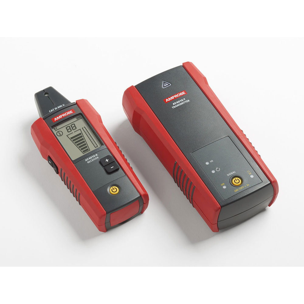 Amprobe 5044625 AT-6010 Advanced Wire Tracer Kit - Professional Electrical Wire Locator for Home & Industrial Use