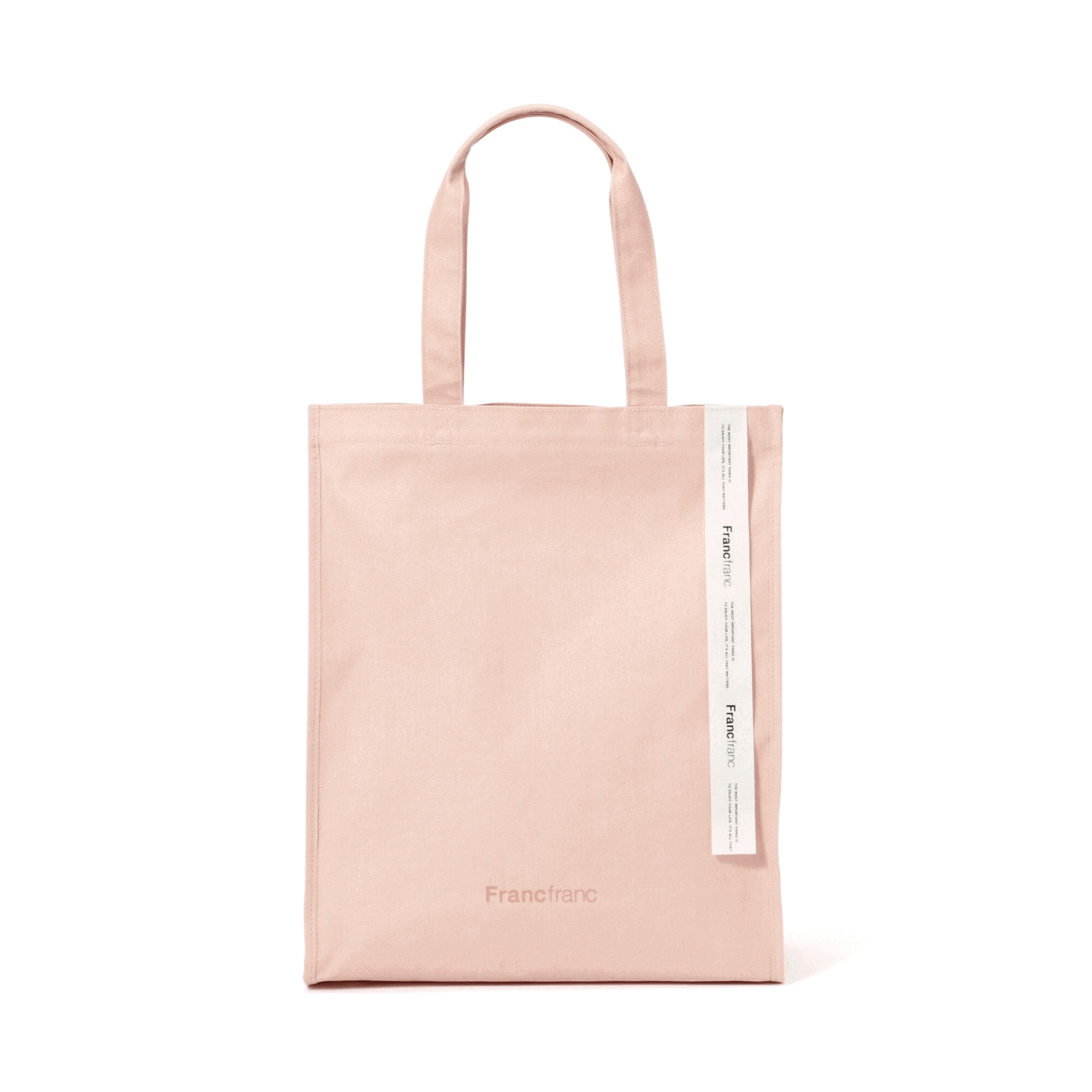 Custom Logo Tote Bag - Pink Cotton Reusable Shopping Bag for Women, Groceries, Beach & Work - Personalized Promotional Gift & Eco-Friendly Carryall