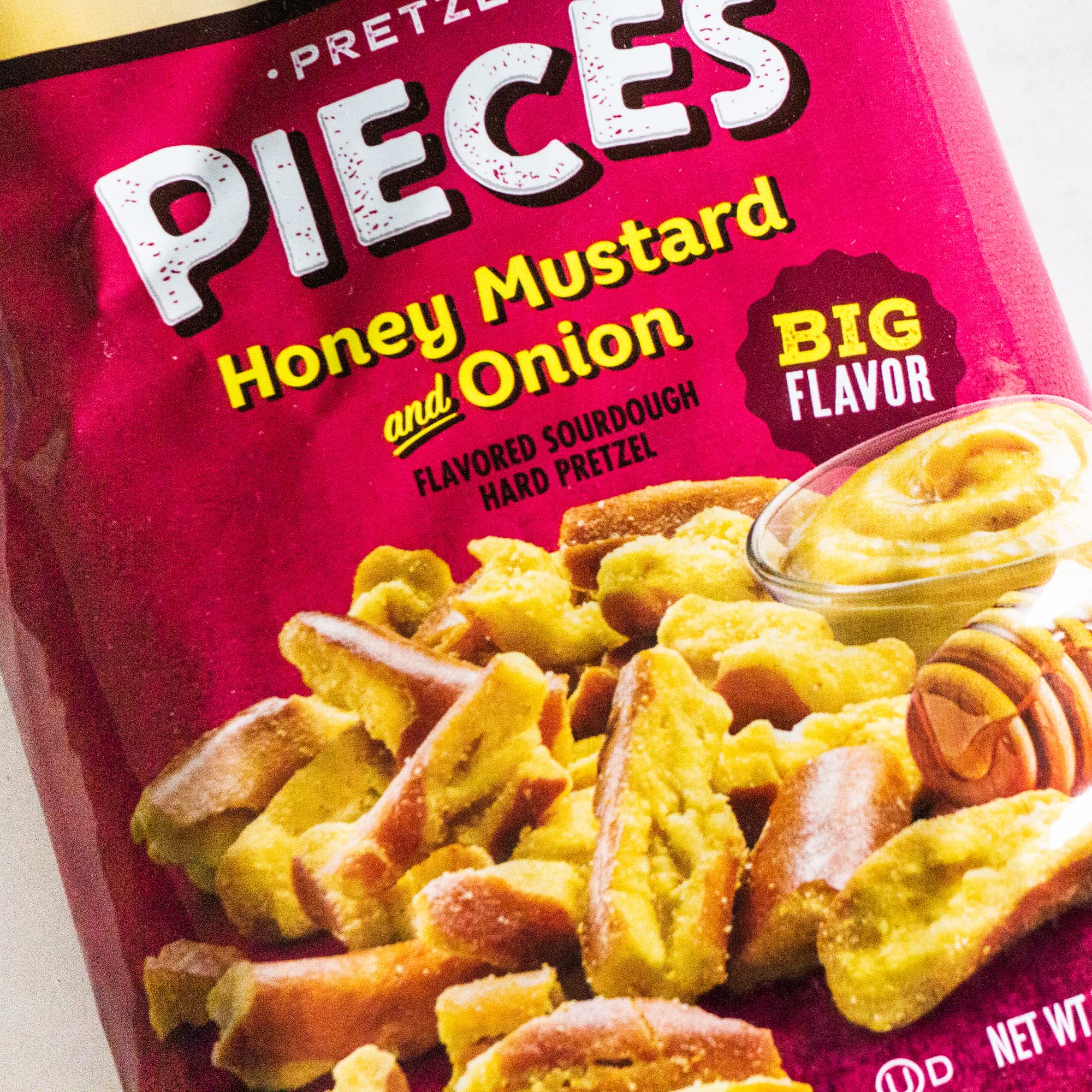 Snyder's Honey Mustard & Onion Pretzel Pieces and Cheddar Cheese Pretzel Bites Variety Pack - 4 Bags (11.25oz Each) - Crunchy Snacks for Parties, Movie Nights & On-The-Go