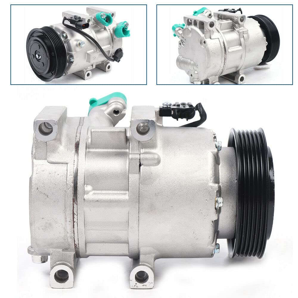 Hyundai Sonata & Kia Optima AC Compressor with Clutch - Replacement for 2012-2014 Sonata & 2012-2015 Optima - High Performance Air Conditioner Compressor for Cooling System Repair & Maintenance