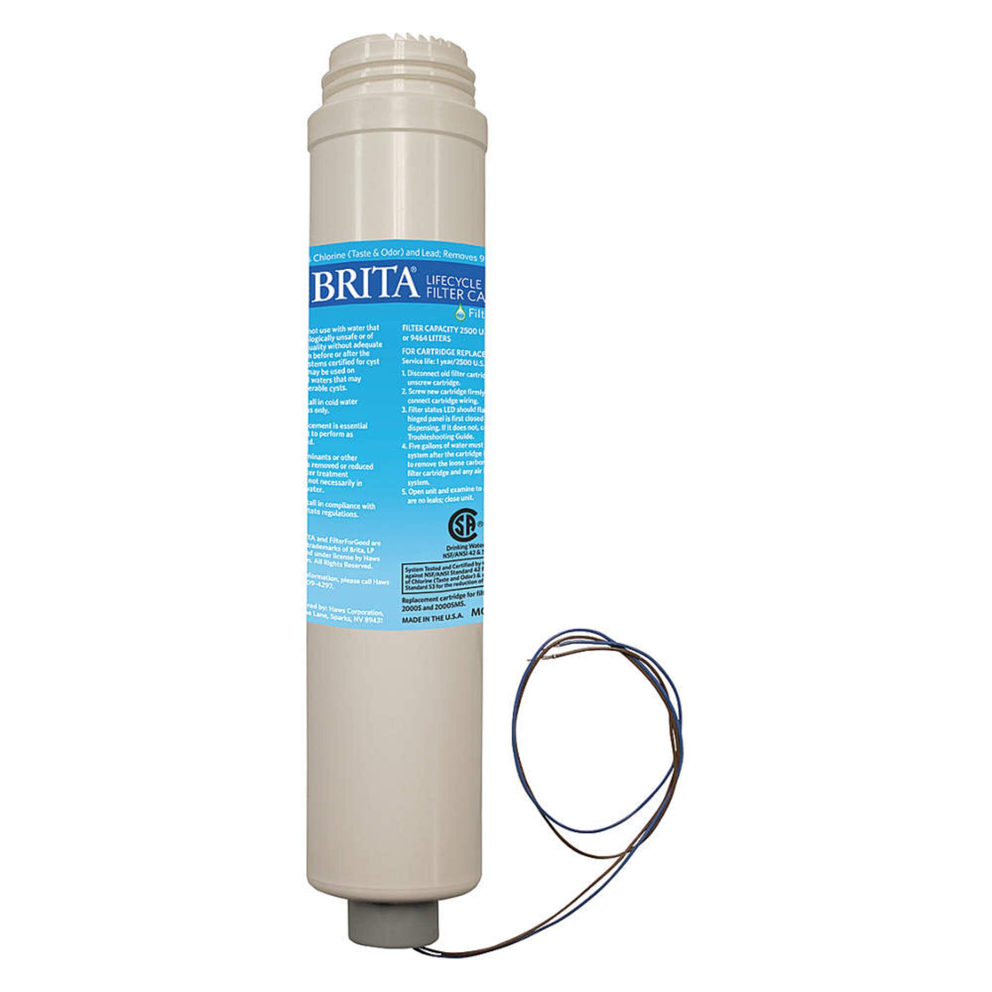 Haws 6429 Replacement Water Filter Cartridge - Compatible with Haws Drinking Fountains | Home, Office & School Use