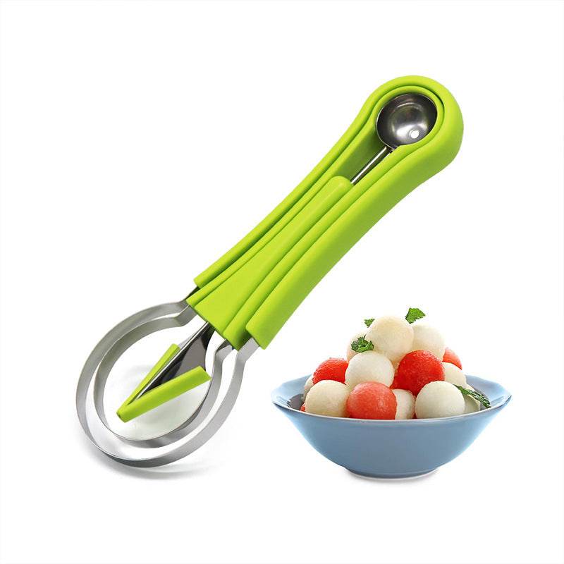 Snackman 4-in-1 Multi-Function Kitchen Tool - Vegetable Slicer, Cheese Grater, Food Chopper & Nut Cracker - Perfect for Meal Prep, Snacking & Party Platters