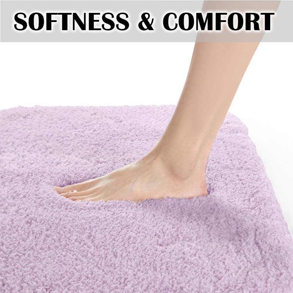 Premium Soft & Absorbent Shaggy Bathroom Rug - 24