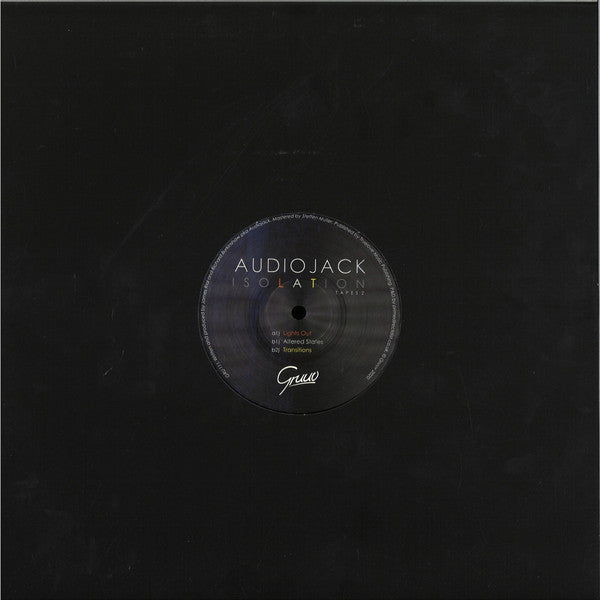 Audiojack – Isolation Tapes 2 Gruuv – GRU111 | Electronic Dance Music Vinyl Record for DJs & Music Collectors | Perfect for Club Sets & Home Listening